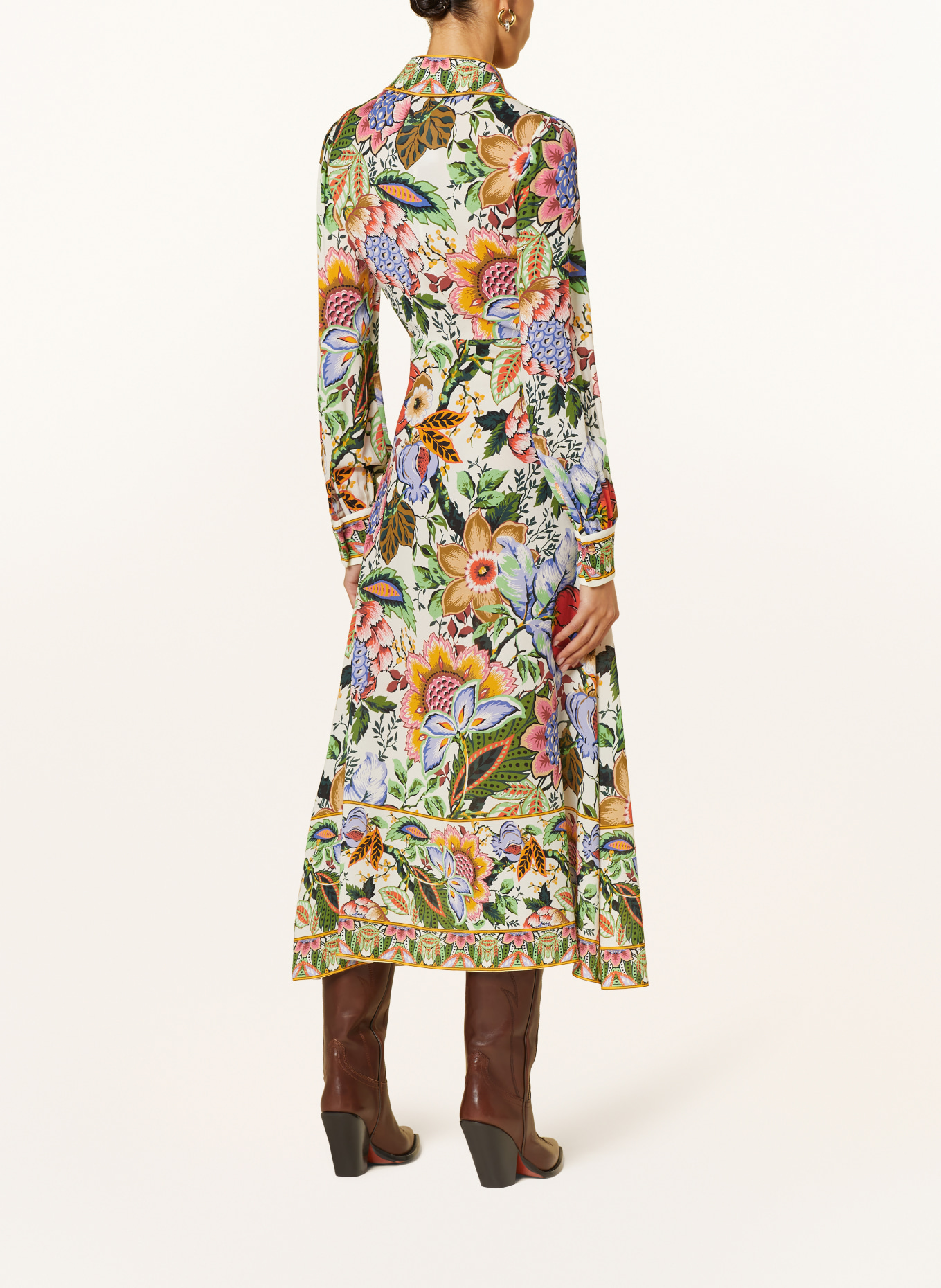 ETRO Dress, Color: CREAM/ GREEN/ RED (Image 3)