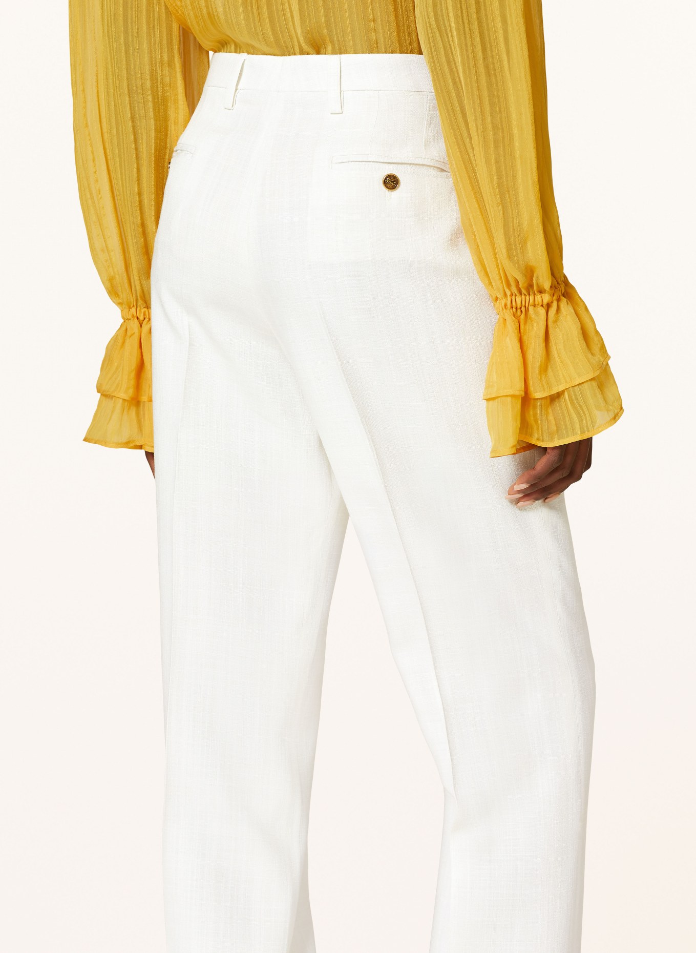 ETRO Trousers, Color: CREAM (Image 4)