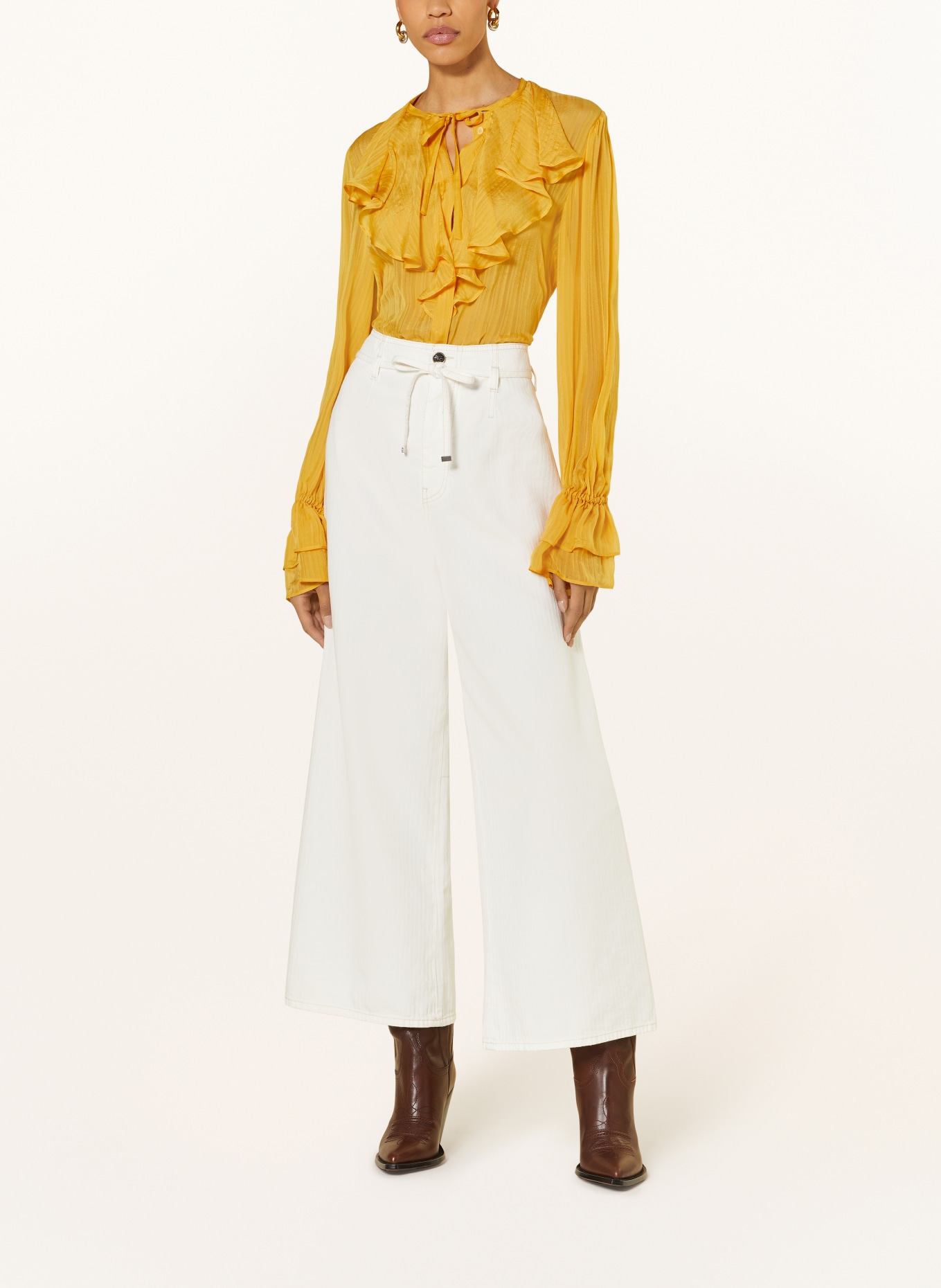 ETRO Jeans-Culotte, Farbe: WEISS (Bild 2)