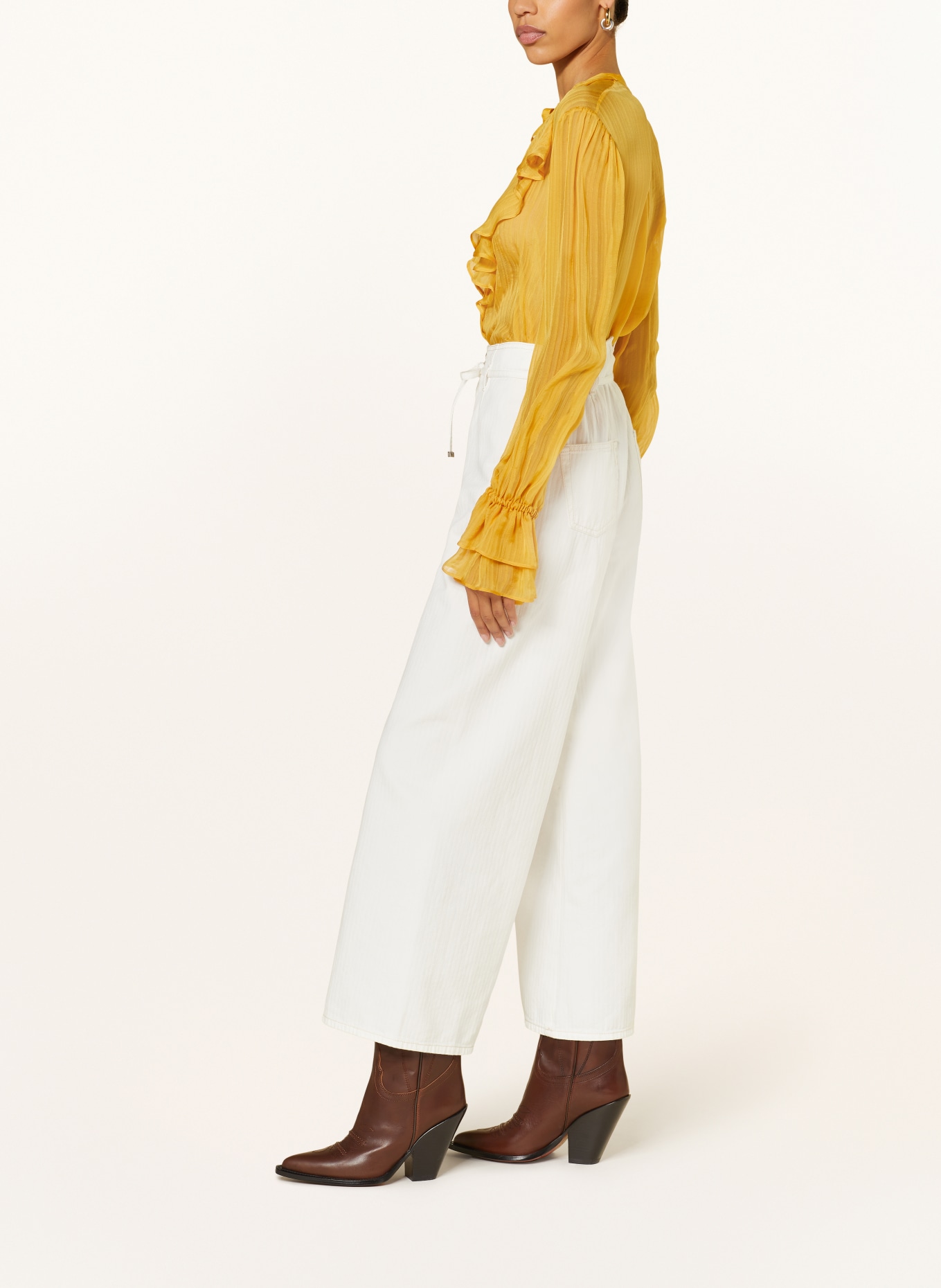 ETRO Jeans-Culotte, Farbe: WEISS (Bild 4)