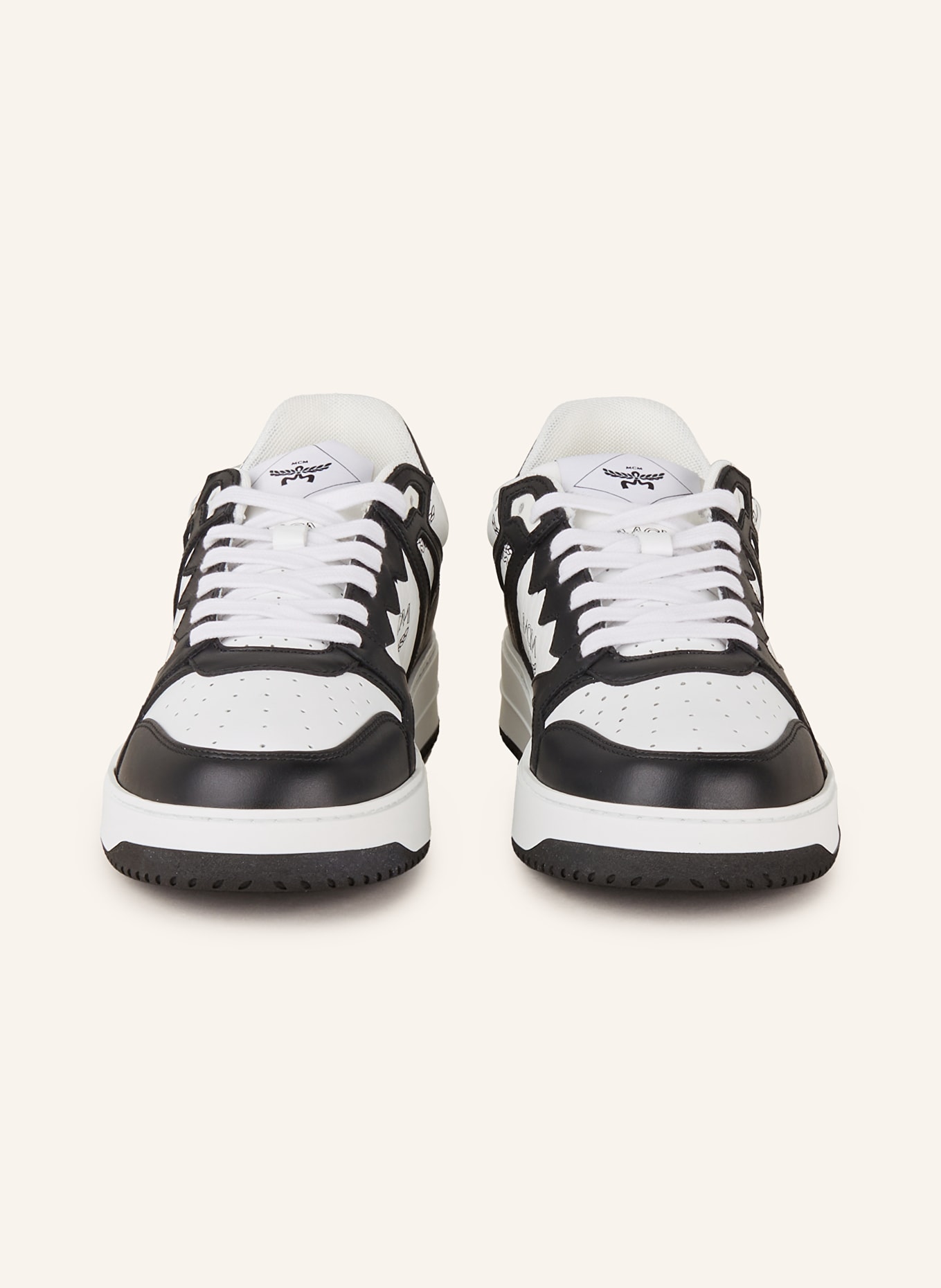 MCM Sneakersy NEO TERRAIN, Kolor: BW BLACK & WHITE (Obrazek 3)