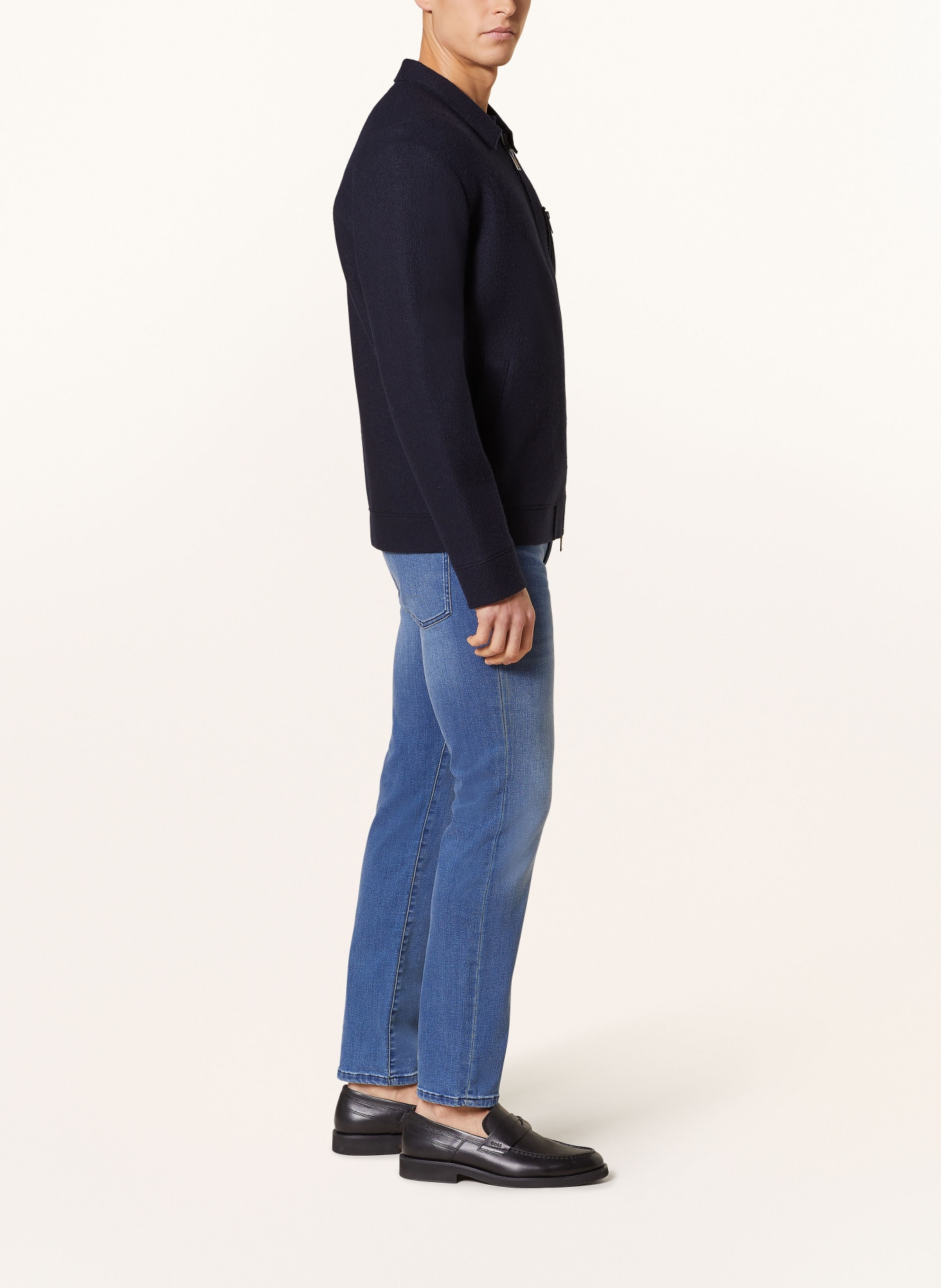 BOSS Jeans DELAWARE Slim Fit, Farbe: 424 MEDIUM BLUE (Bild 4)