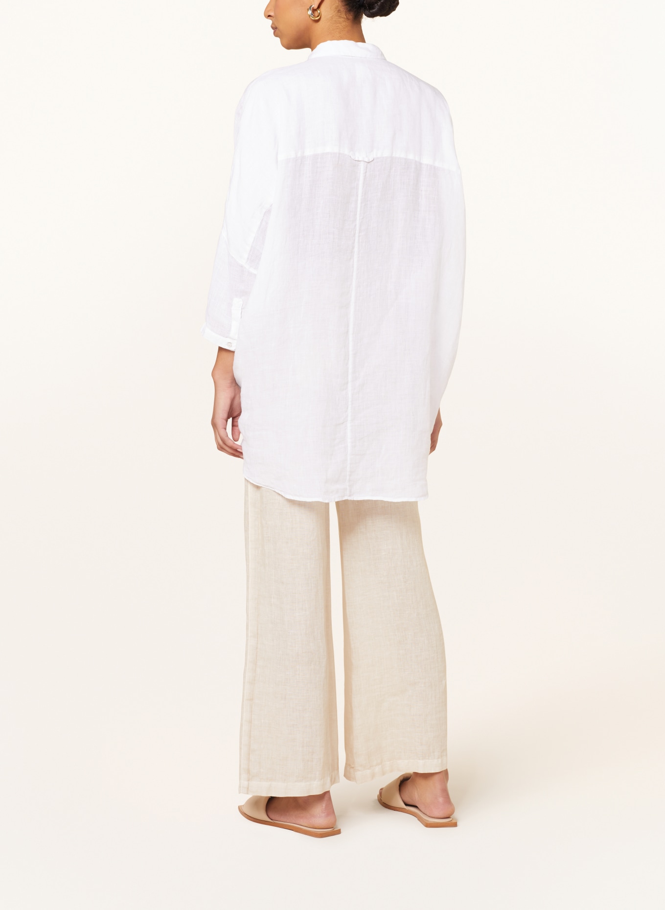 120%lino Linen trousers, Color: BEIGE (Image 3)