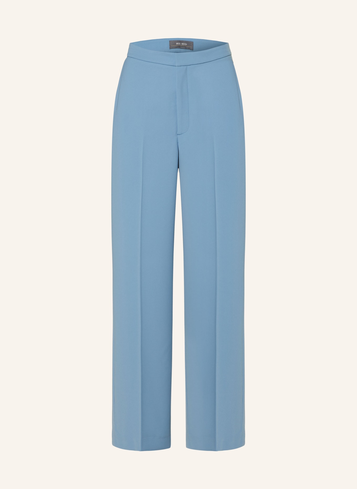 MOS MOSH Wide leg trousers MMBELLIS LEIA, Color: LIGHT BLUE (Image 1)
