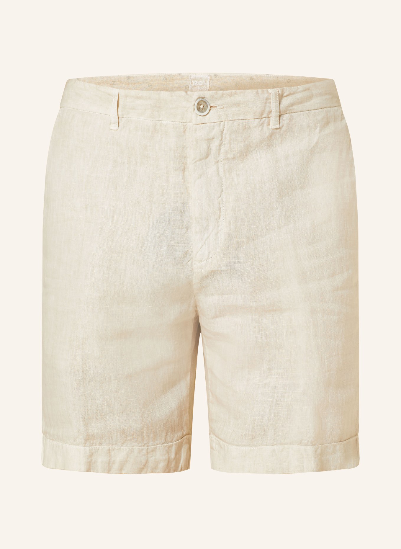 120%lino Linen shorts, Color: ECRU (Image 1)
