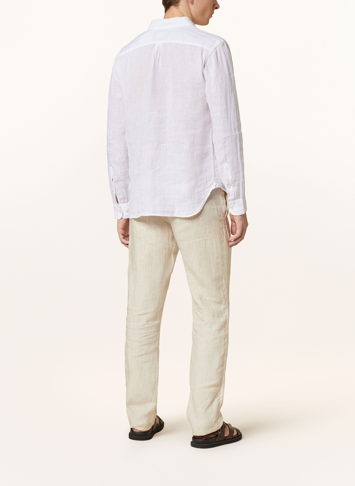 120%lino Linen shirt regular fit, Color: WHITE (Image 3)