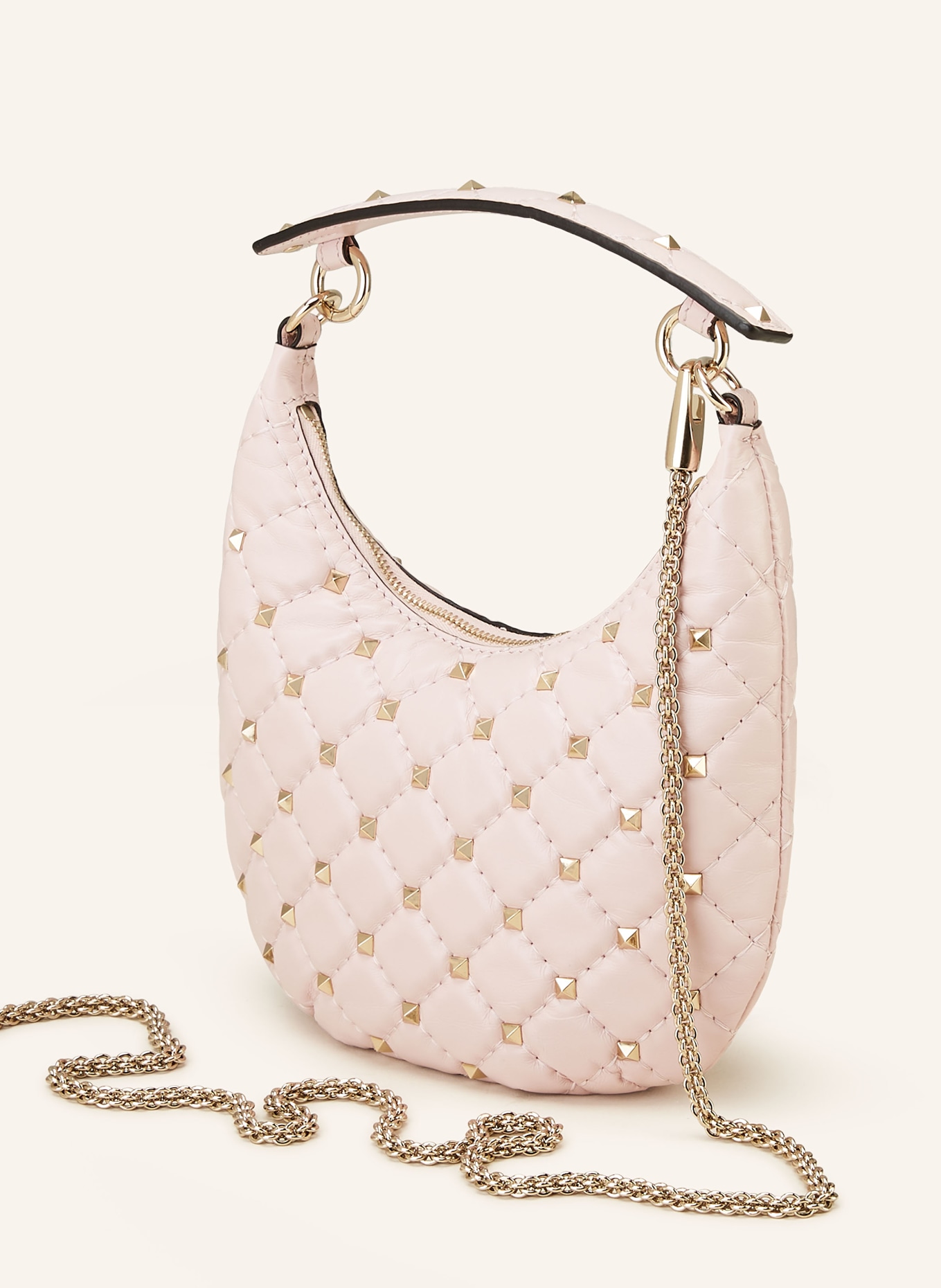 VALENTINO GARAVANI Handbag ROCKSTUD SPIKE, Color: ROSE/ GOLD (Image 2)