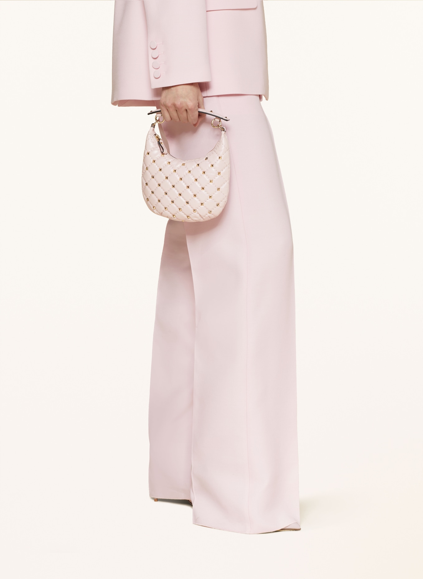Valentino rockstud rose gold online