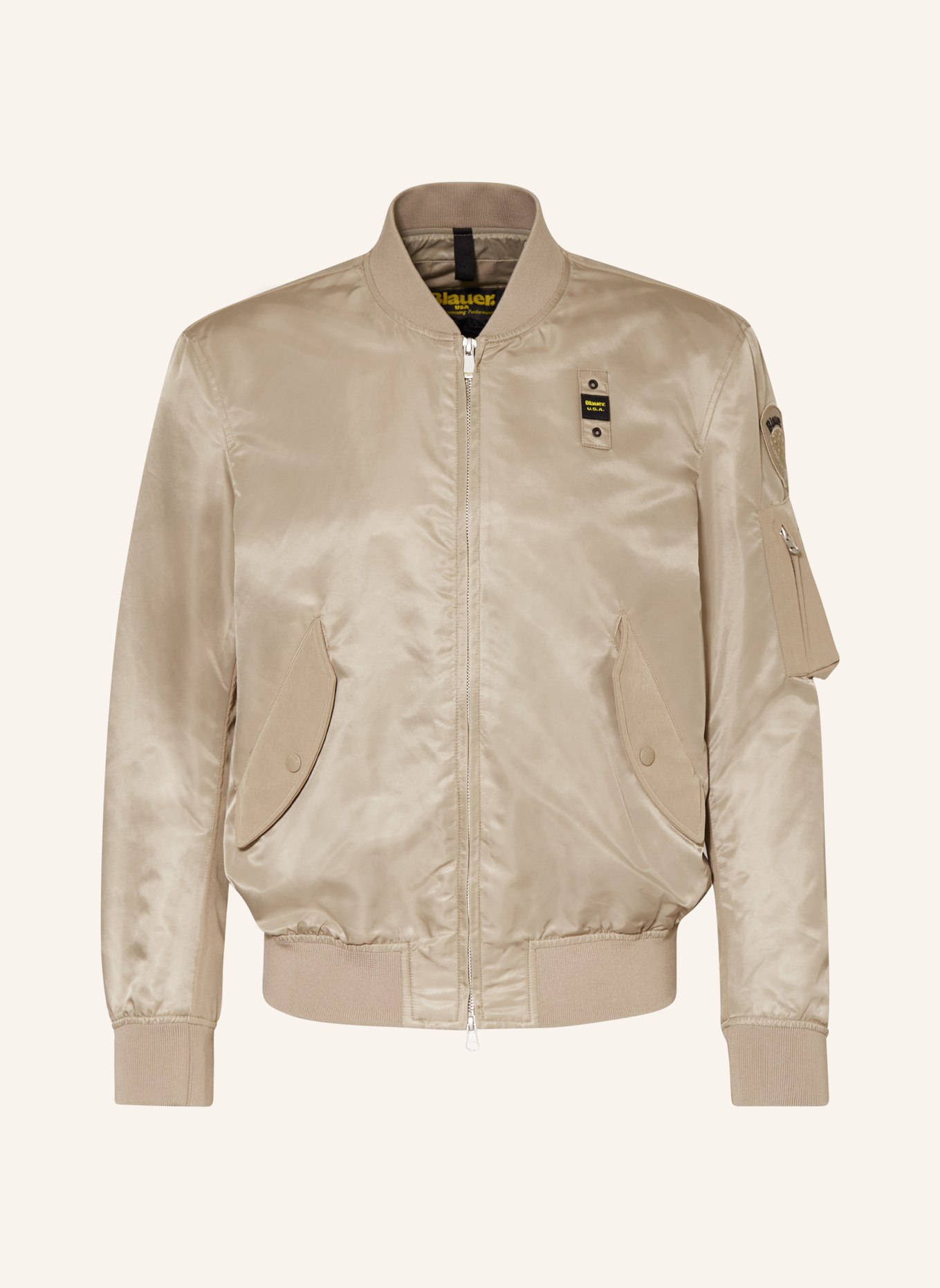 Blauer Bomber jacket in taupe