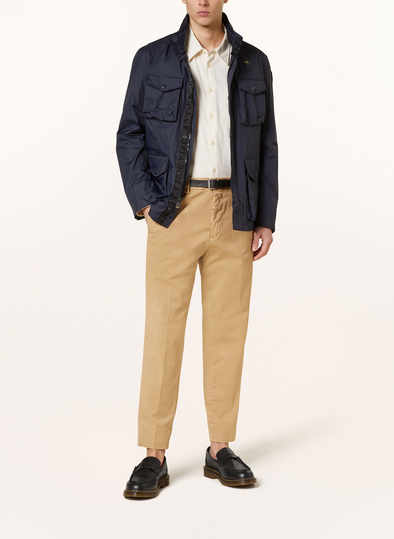 Blauer Fieldjacket FODERATO: DUNKELBLAU