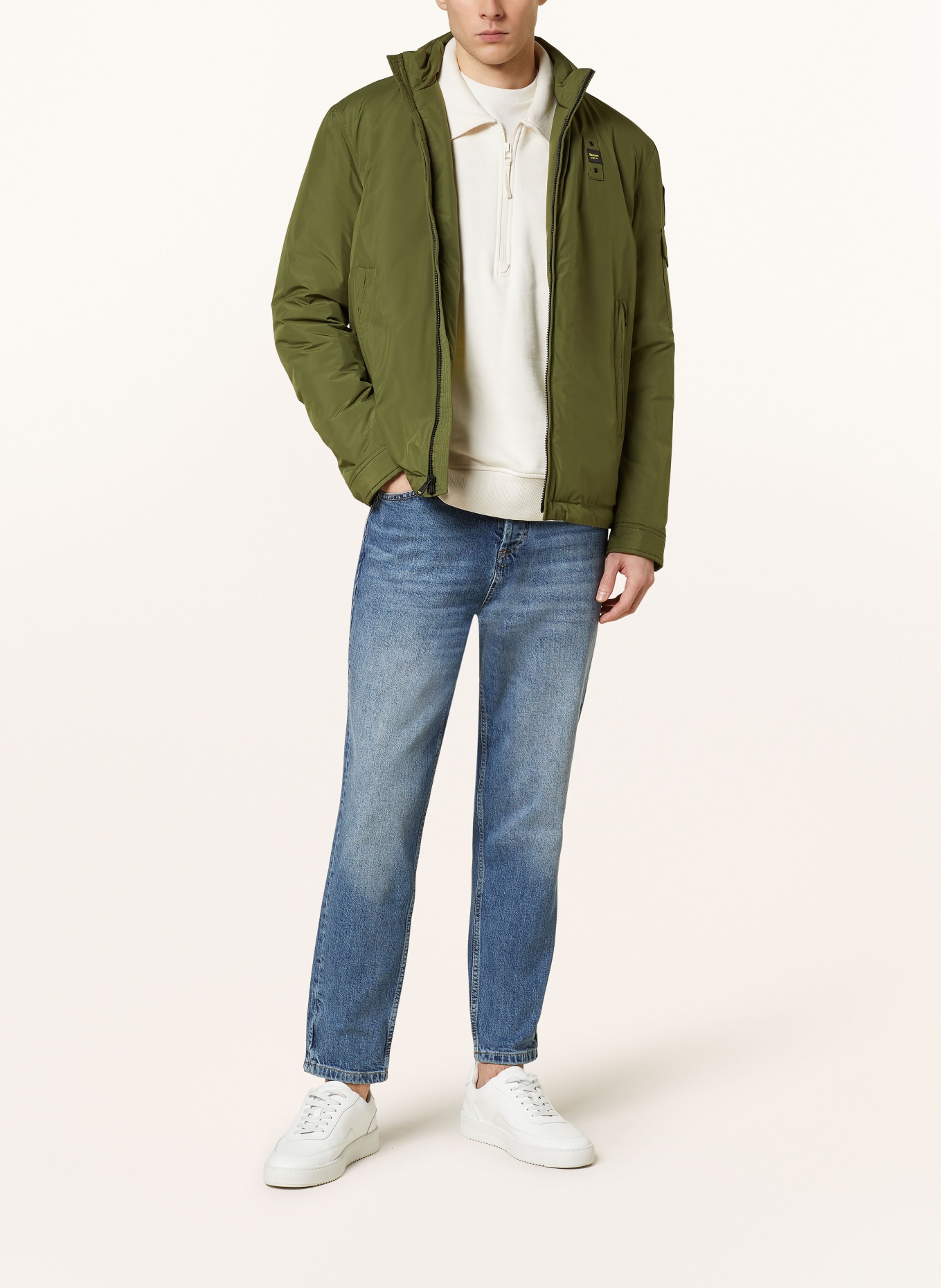 Blauer Overshirt, Color: GREEN (Image 2)