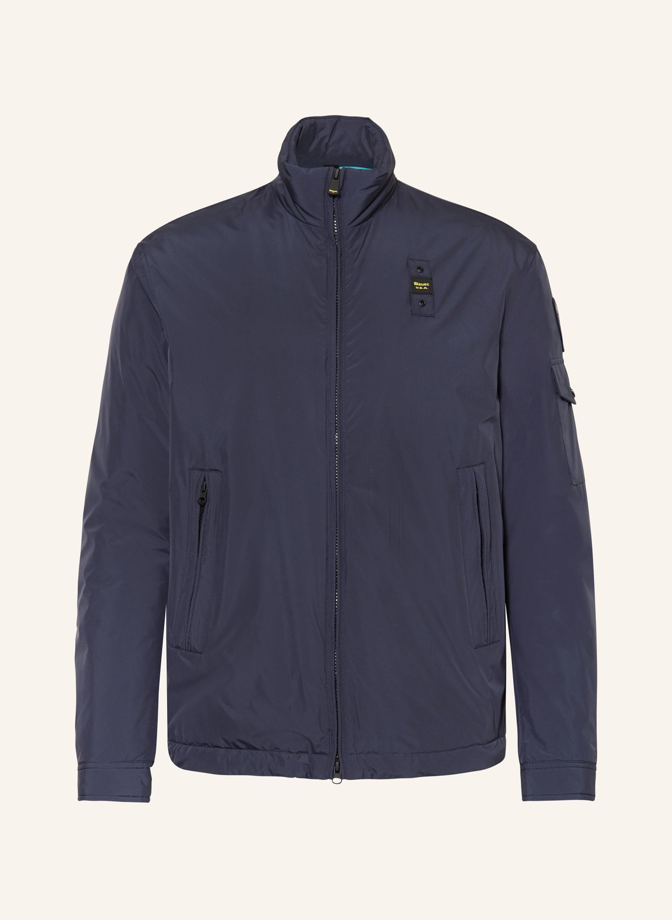 Blauer Overjacket: DUNKELBLAU