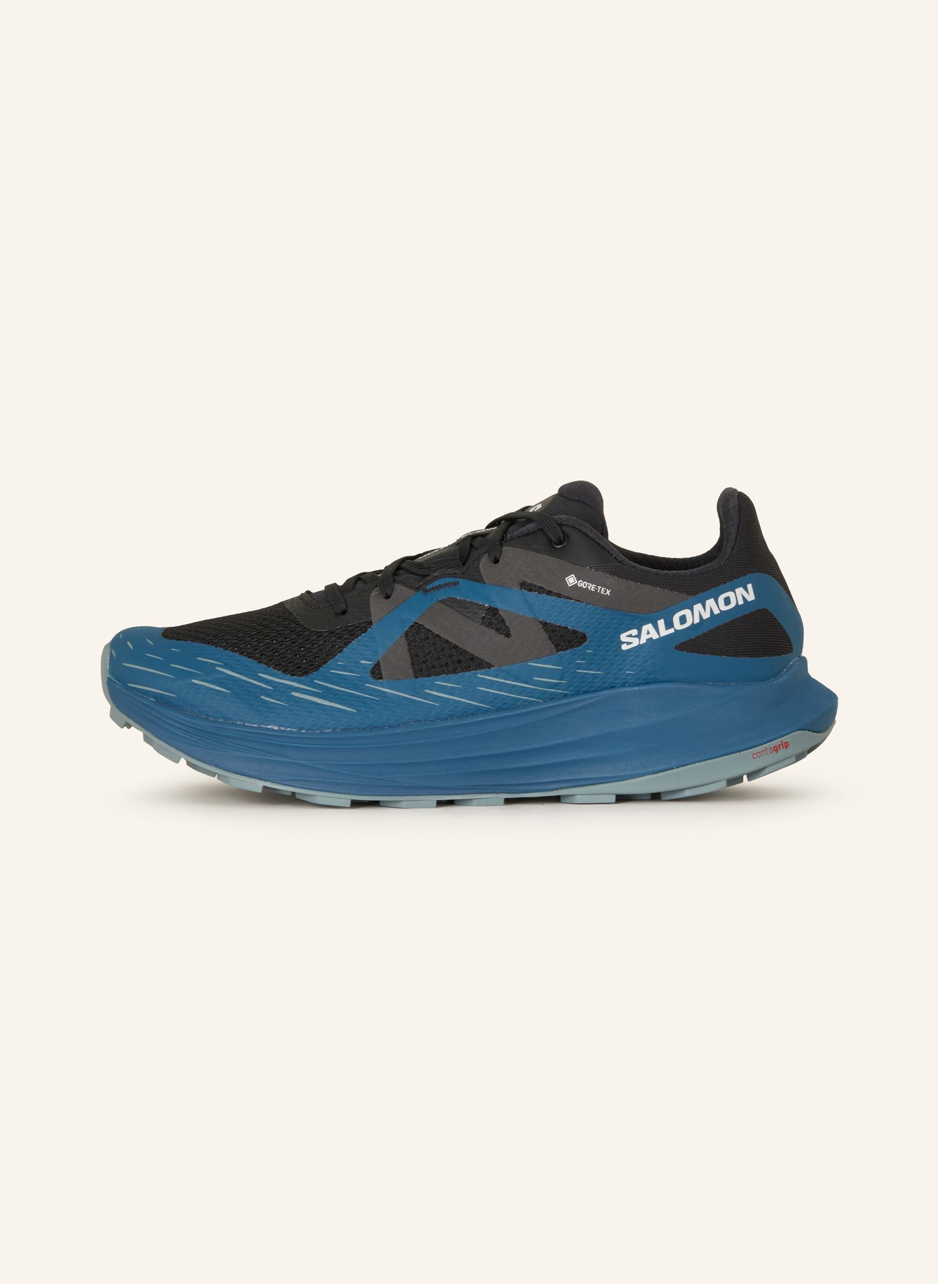 SALOMON Trail running shoes ULTRA FLOW GTX, Color: BLACK/ TEAL (Image 4)