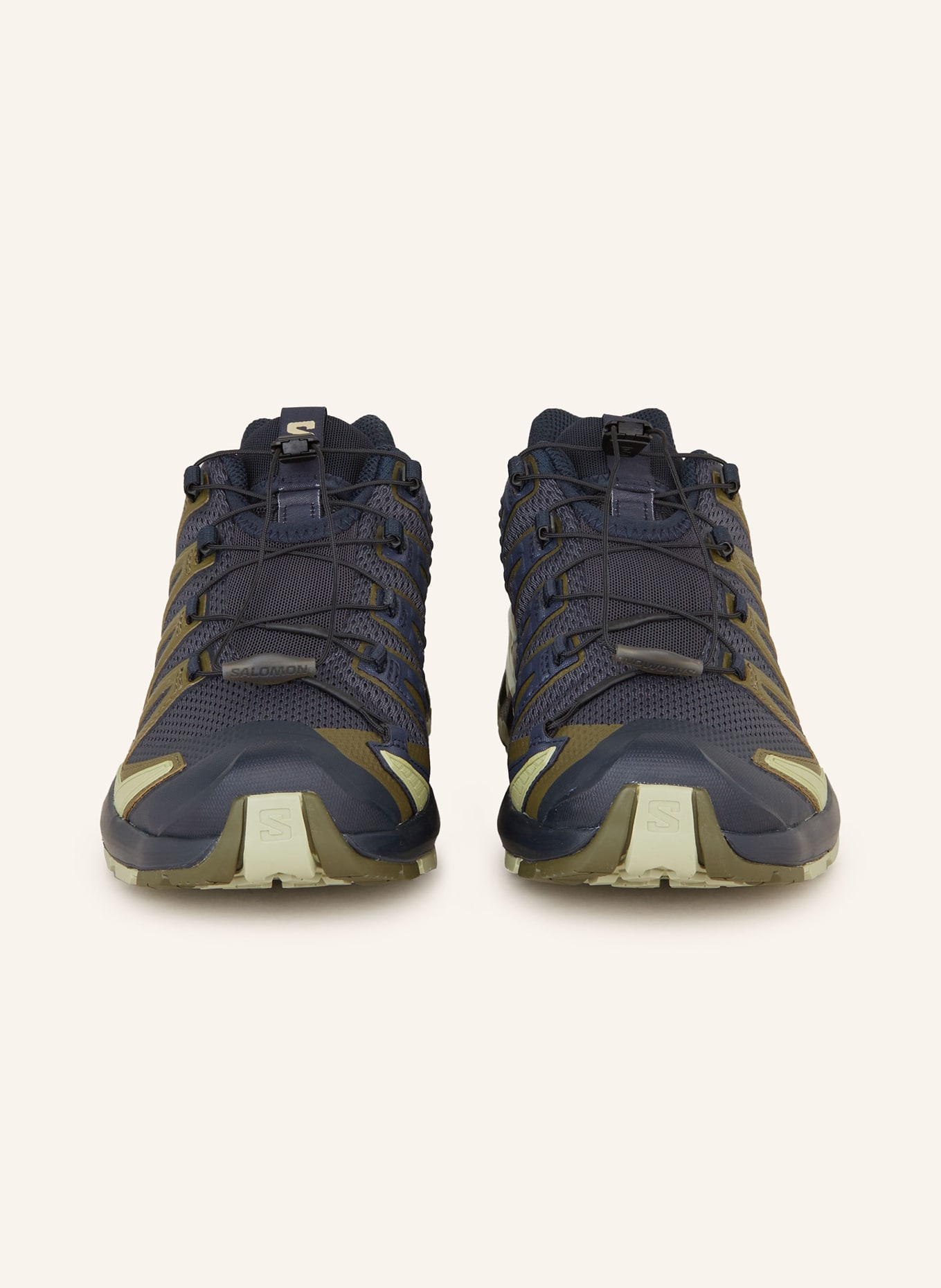 SALOMON Trekking shoes XA PRO 3D V9, Color: DARK BLUE/ OLIVE (Image 3)