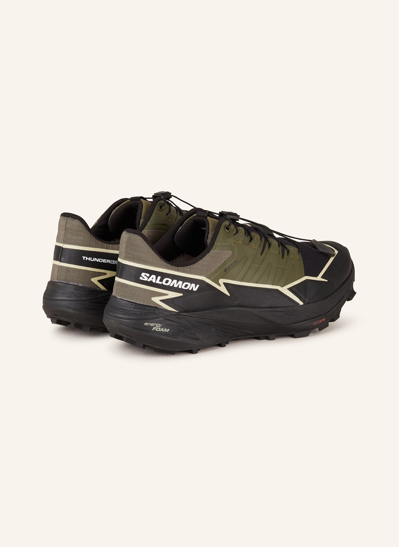 SALOMON Trail running shoes THUNDERCROSS GTX, Color: KHAKI/ BLACK (Image 2)