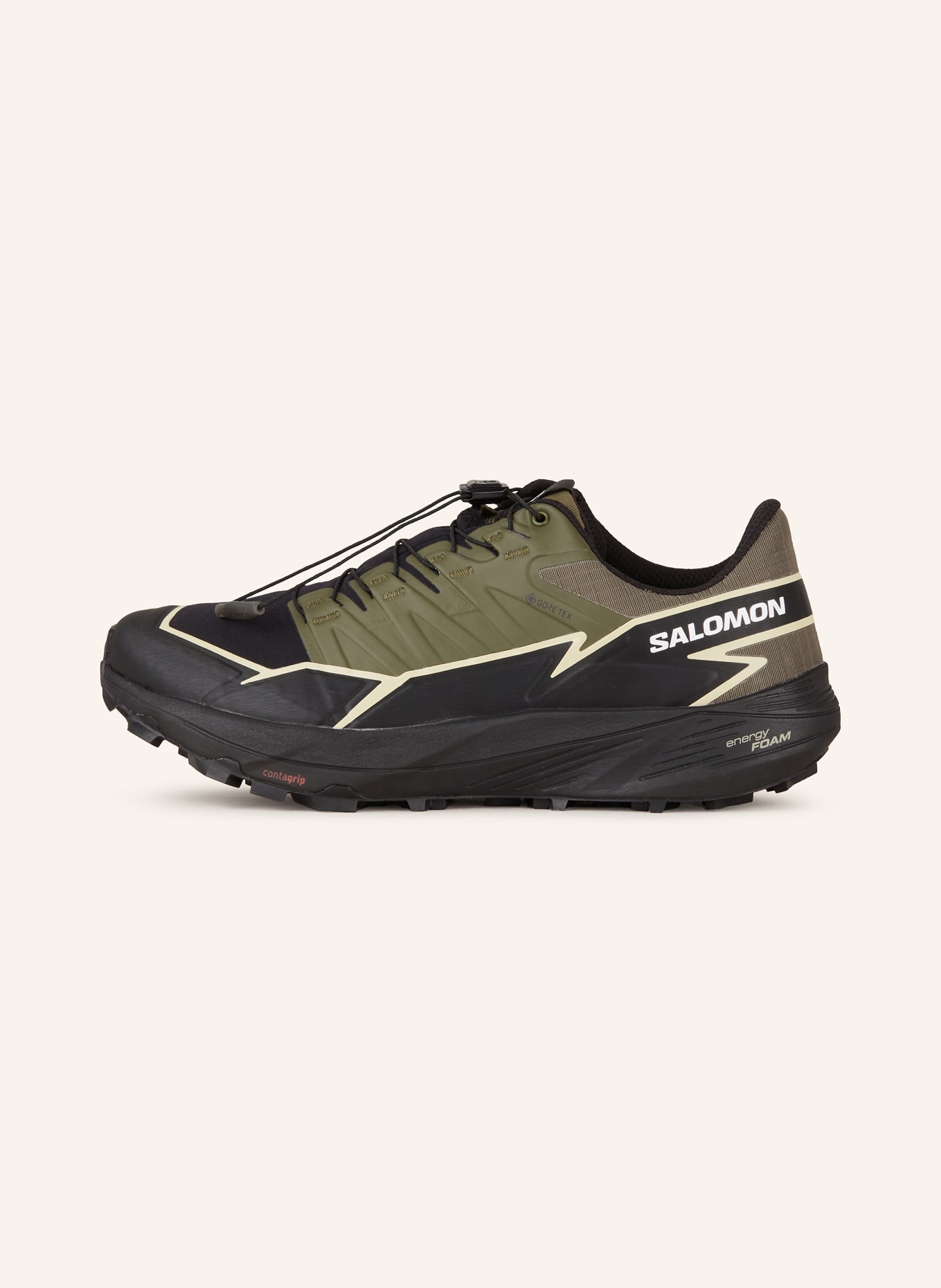 SALOMON Trailrunning-Schuhe THUNDERCROSS GTX, Farbe: KHAKI/ SCHWARZ (Bild 4)
