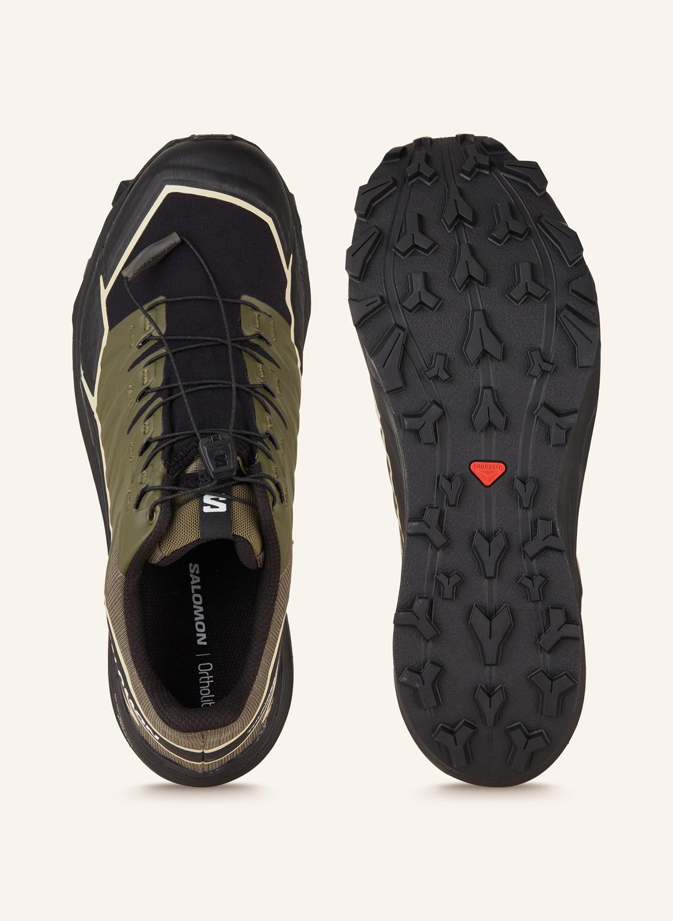 SALOMON Trail running shoes THUNDERCROSS GTX, Color: KHAKI/ BLACK (Image 5)