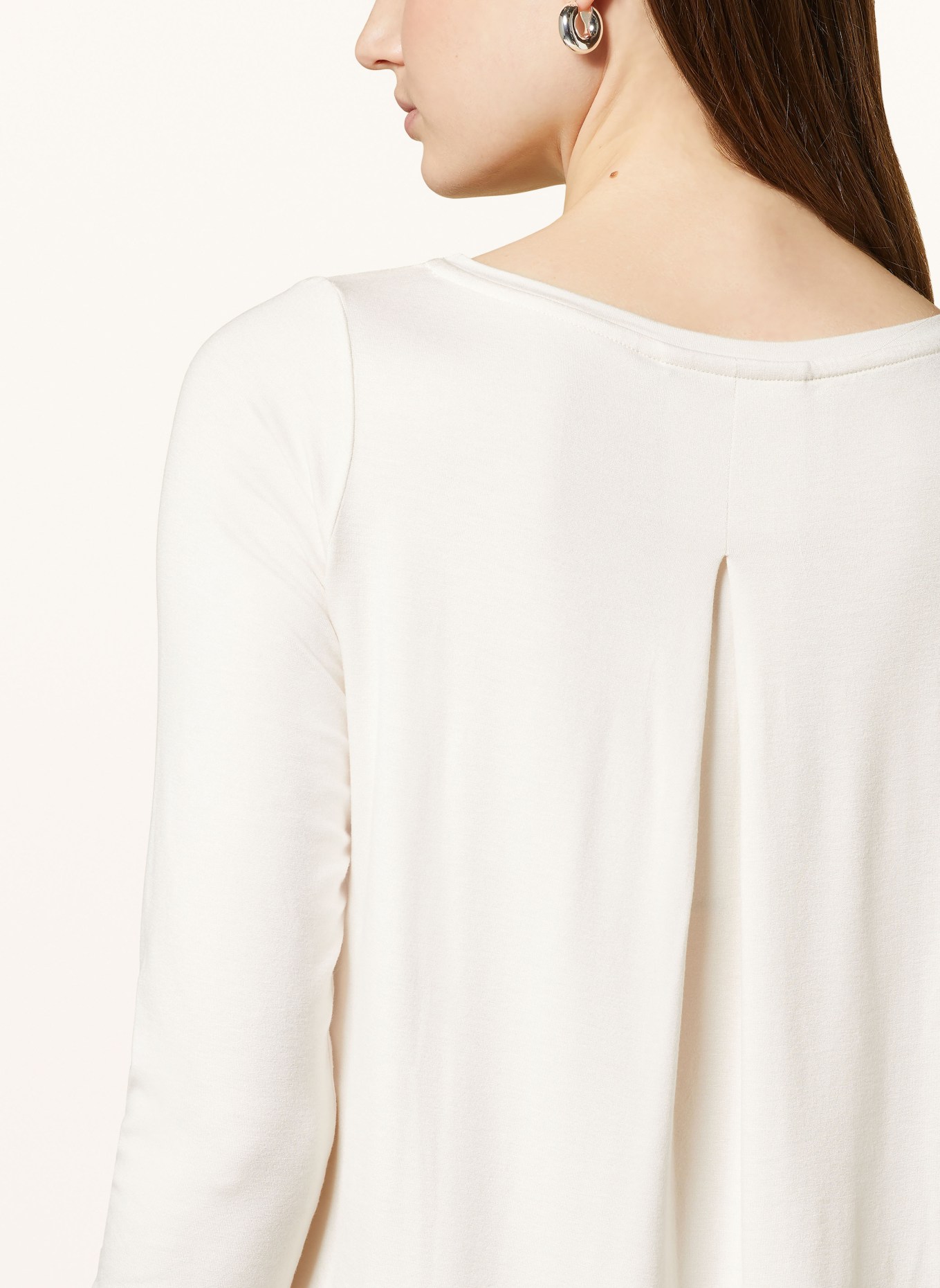 MAJESTIC FILATURES Shirt with 3/4 sleeves, Color: CREAM (Image 4)