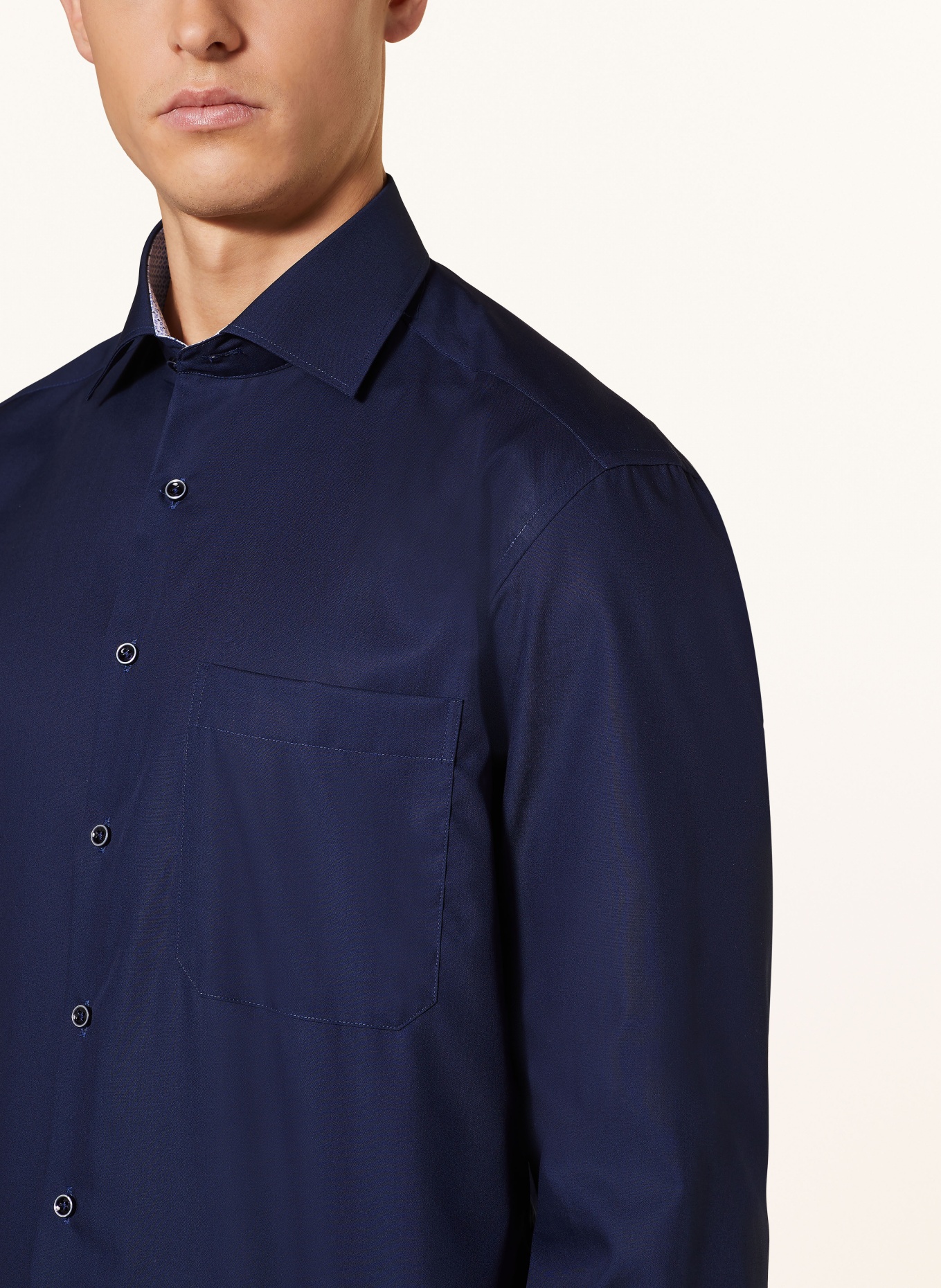 ETERNA Shirt comfort fit, Color: DARK BLUE (Image 4)