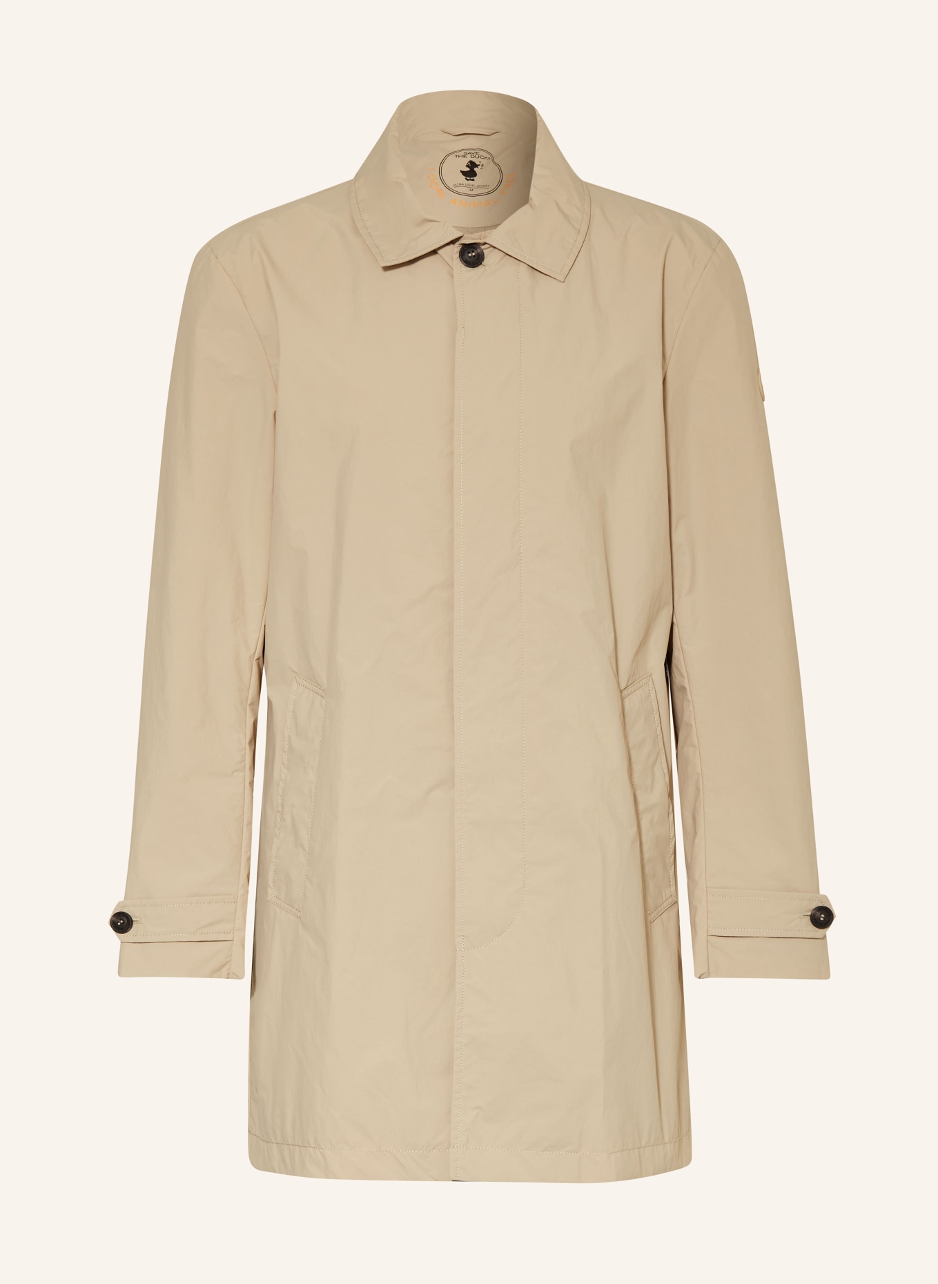 SAVE THE DUCK Coat RHYS, Color: BEIGE (Image 1)