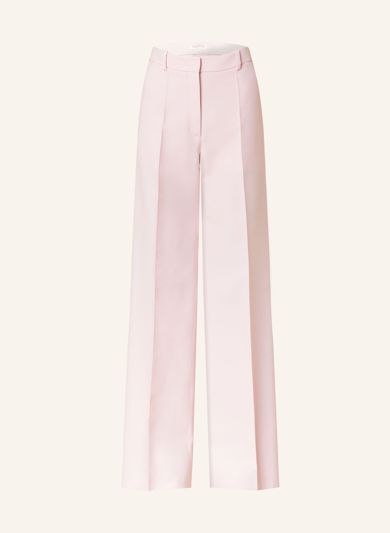 VALENTINO Wide leg trousers, Color: PINK (Image 1)