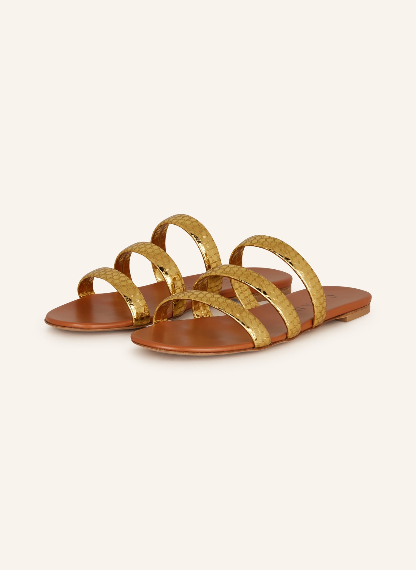 CASADEI Sandals ATOMIUM, Color: GOLD (Image 1)
