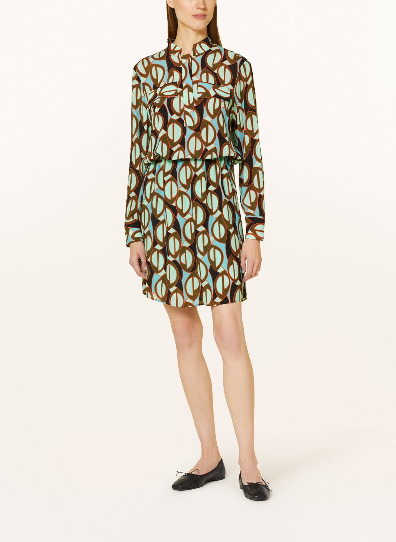 MARC CAIN Dress, Color: 562 soft malachite (Image 2)