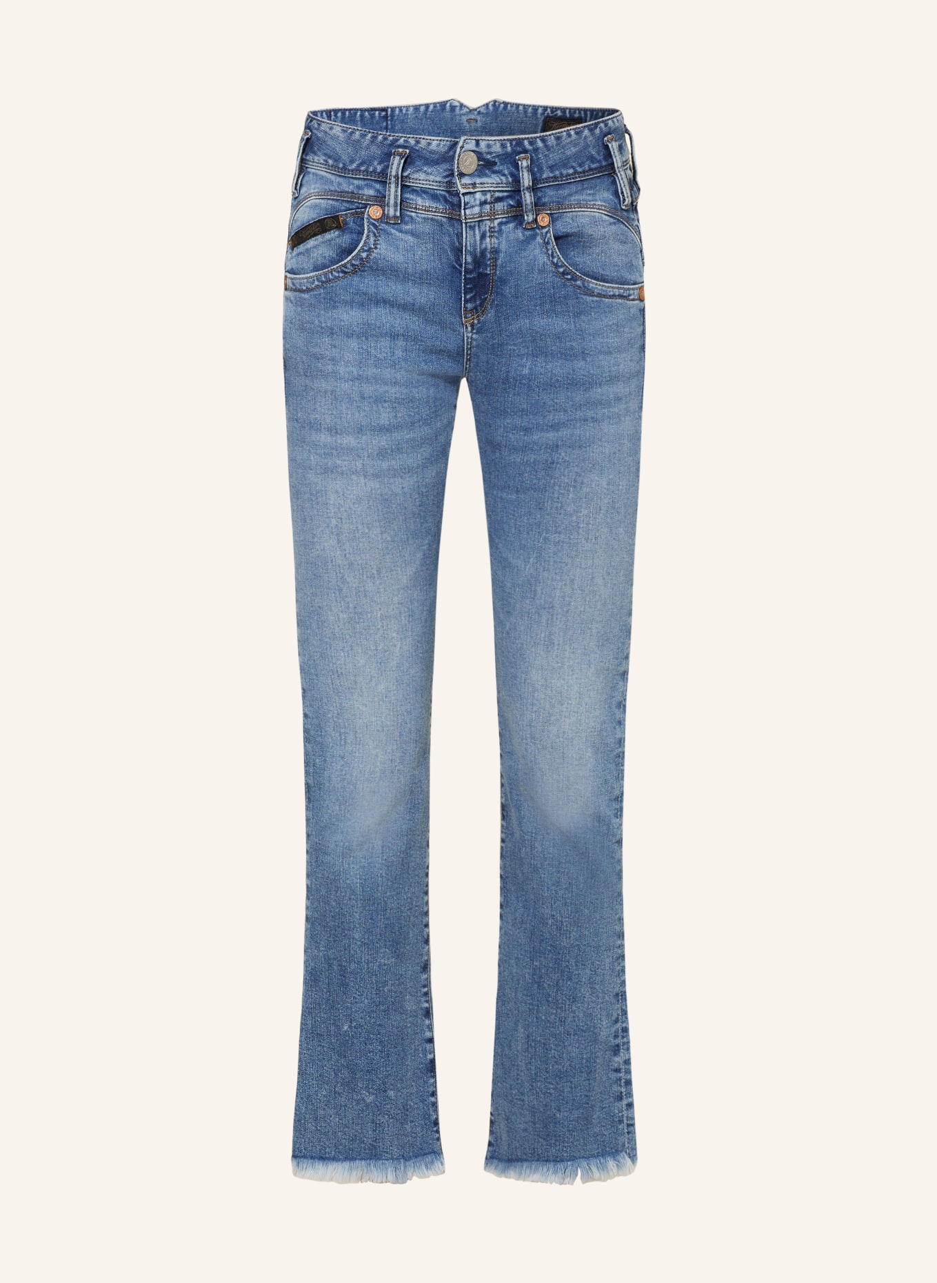 Herrlicher Bootcut Jeans PEARL, Farbe: 076 blend (Bild 1)