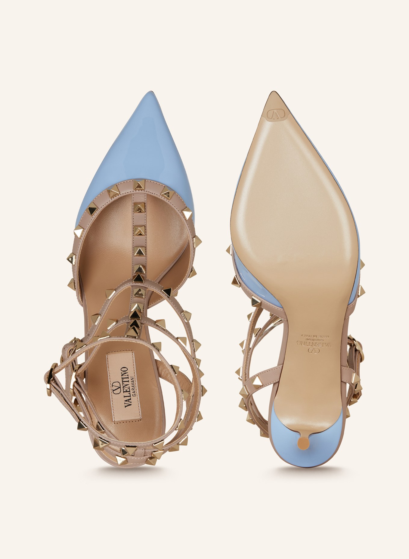 Valentino sales blue pumps
