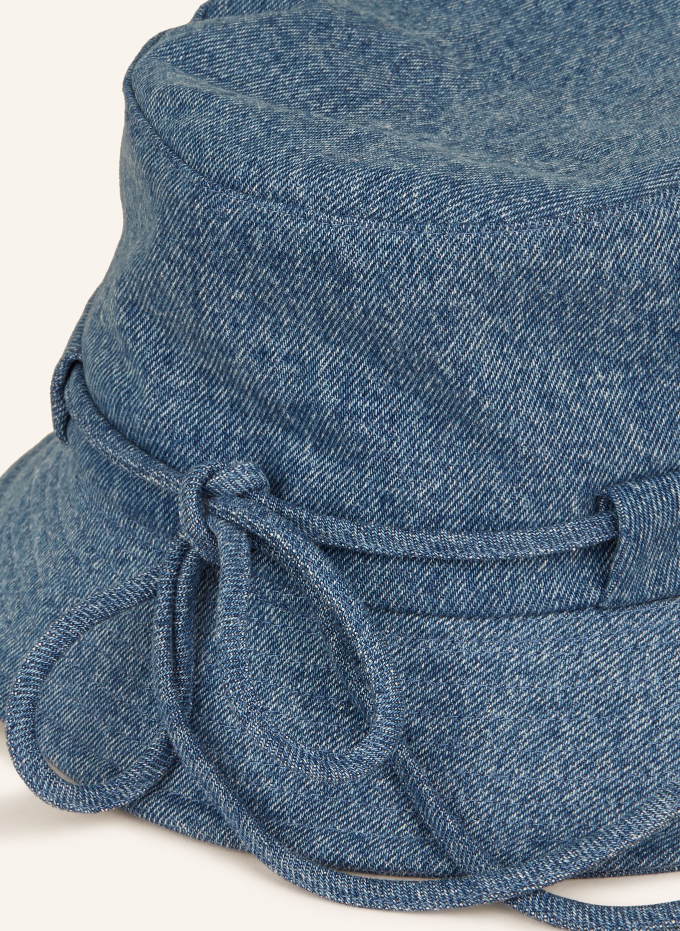JACQUEMUS Bucket-Hat LE BOB GADJO aus Jeans, Farbe: BLAU (Bild 3)