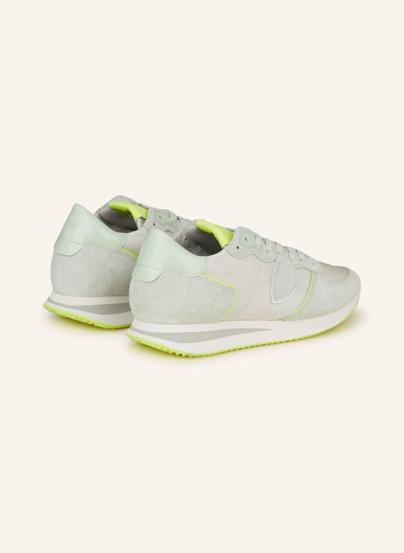 PHILIPPE MODEL Sneakers TRPX, Color: MINT/ NEON YELLOW (Image 2)