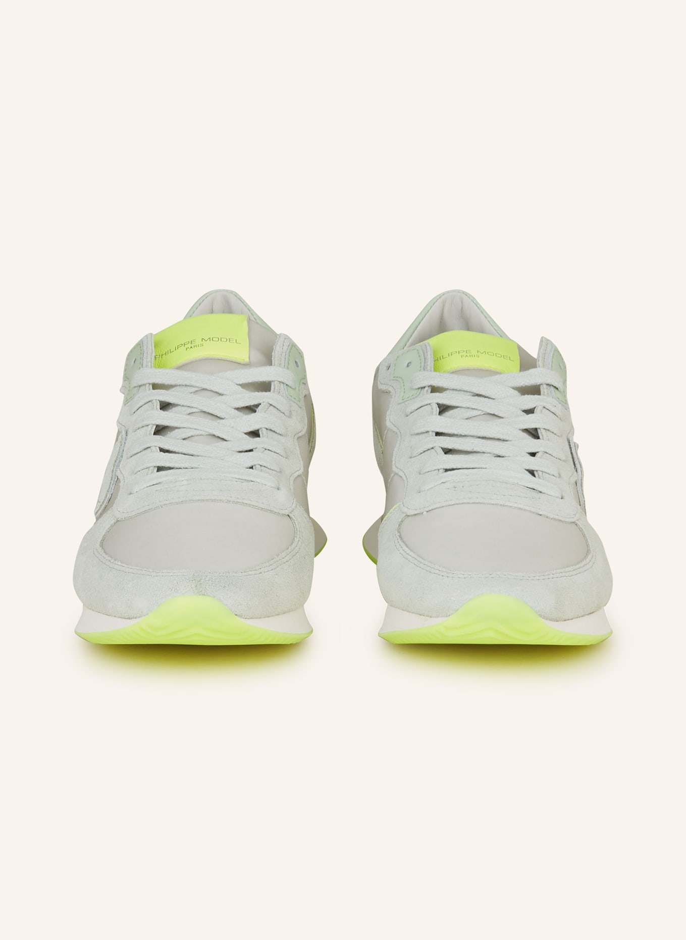 PHILIPPE MODEL Sneakers TRPX, Color: MINT/ NEON YELLOW (Image 3)