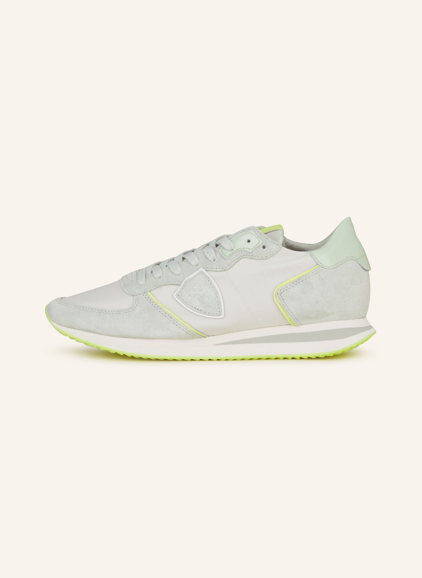 PHILIPPE MODEL Sneakers TRPX, Color: MINT/ NEON YELLOW (Image 4)