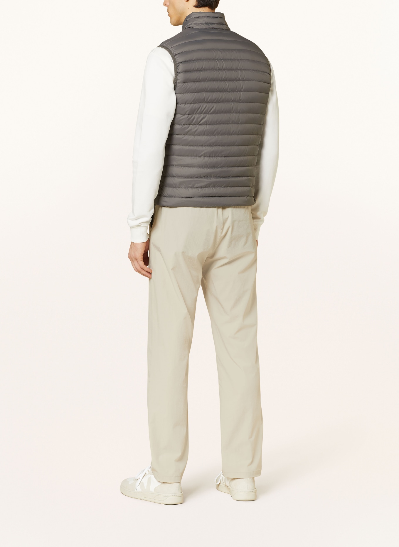 COLMAR Lightweight down vest REPUNK, Color: GRAY (Image 3)