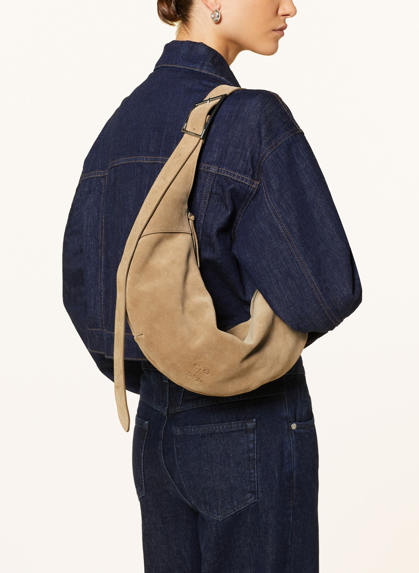 CLOSED Hobo-Bag, Farbe: HELLBRAUN (Bild 4)