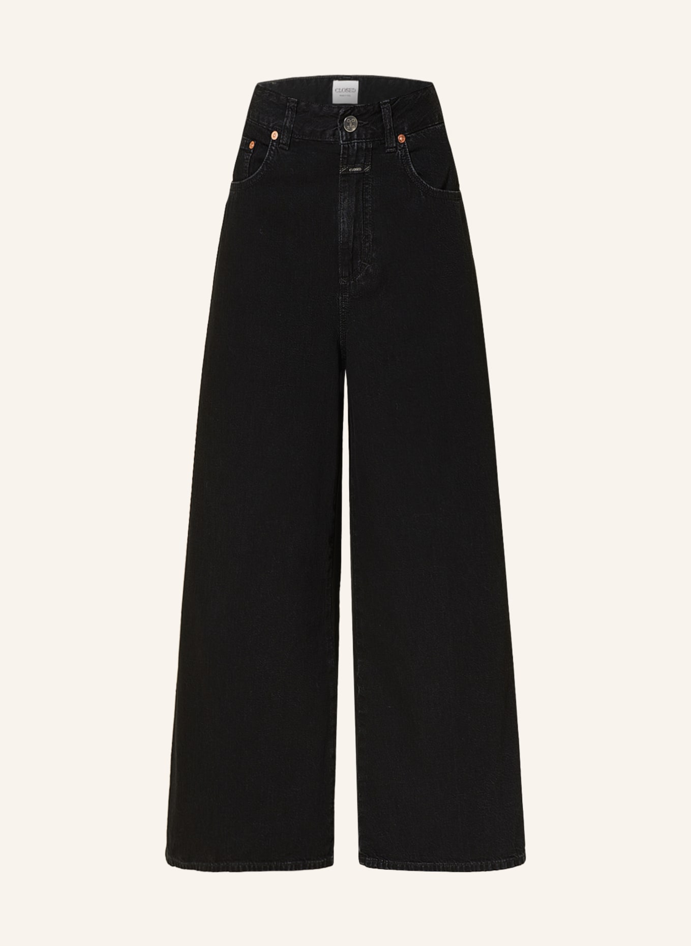 CLOSED Culotte jeans LYNA, Color: BLACK (Image 1)