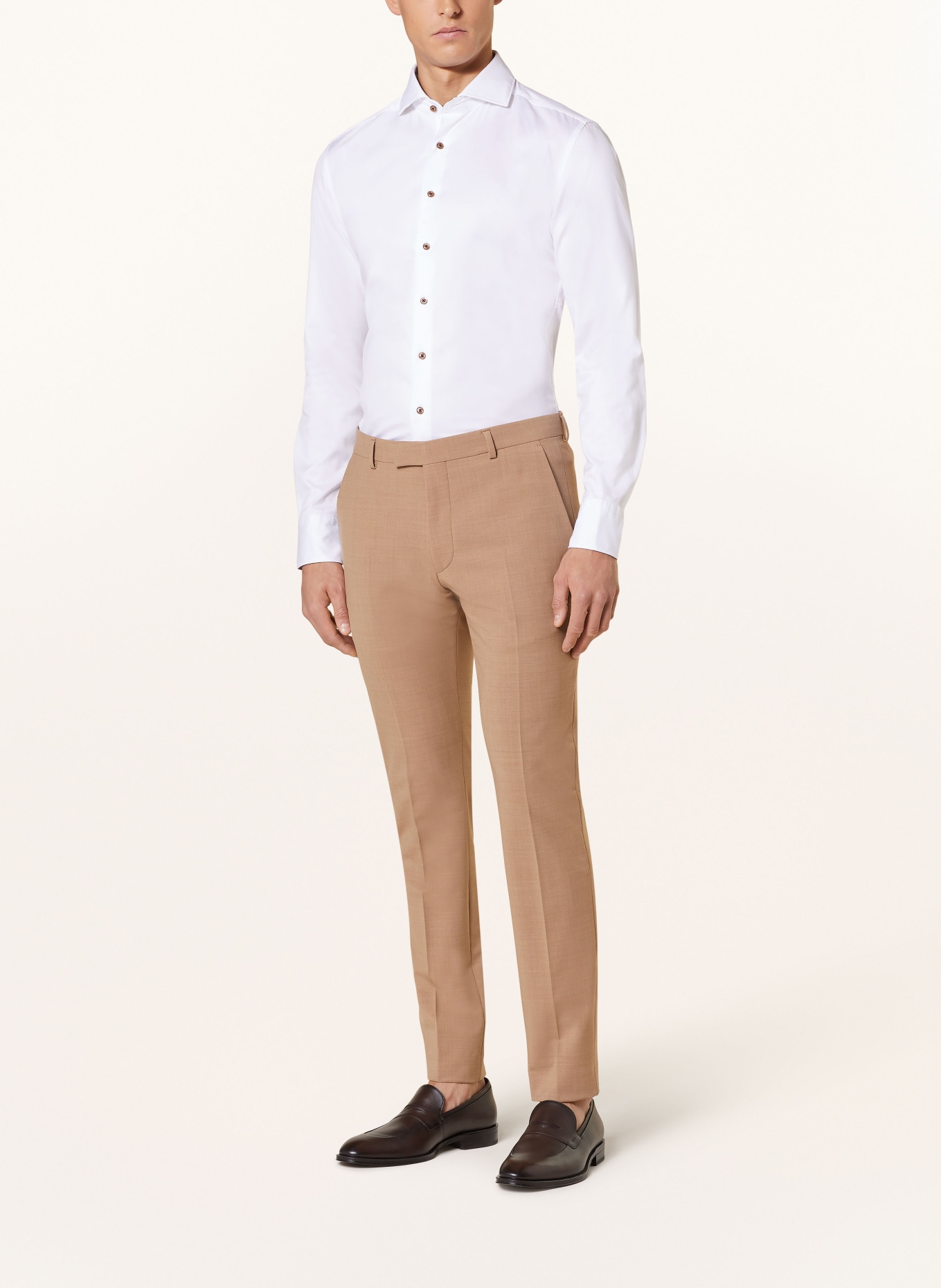 ETERNA 1863 Koszula 1863 slim fit, Kolor: KREMOWY (Obrazek 2)