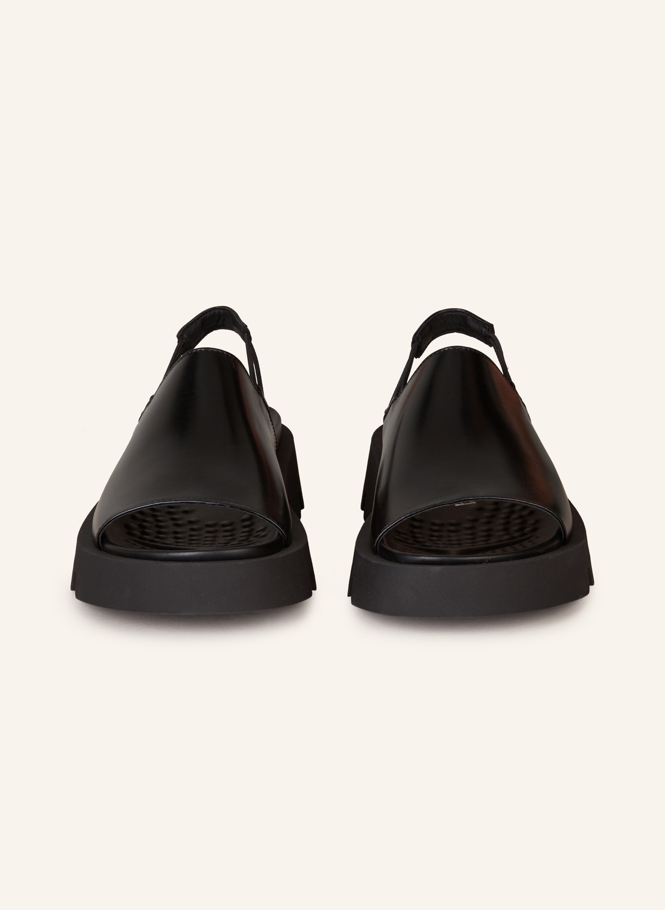 MIISTA Platform sandals NOREEN, Color: BLACK (Image 3)
