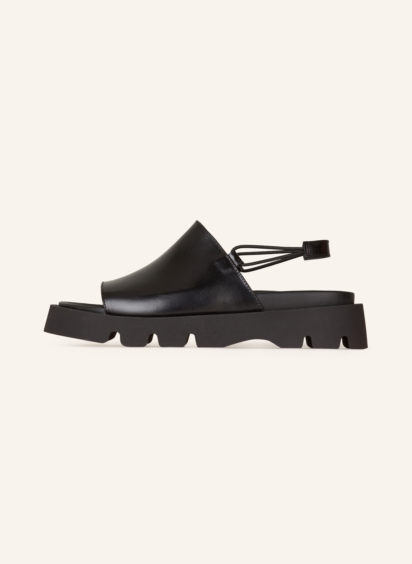 MIISTA Platform sandals NOREEN, Color: BLACK (Image 4)