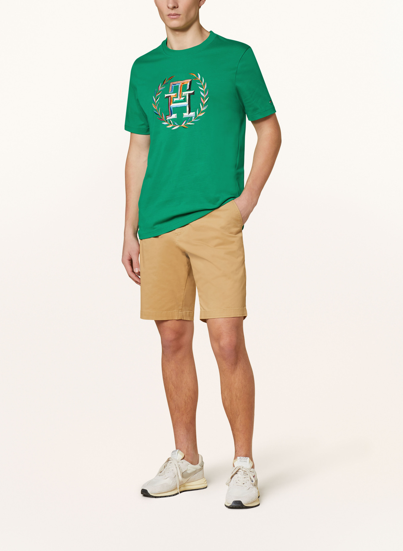 TOMMY HILFIGER T-shirt, Color: GREEN/ BLUE/ ORANGE (Image 2)
