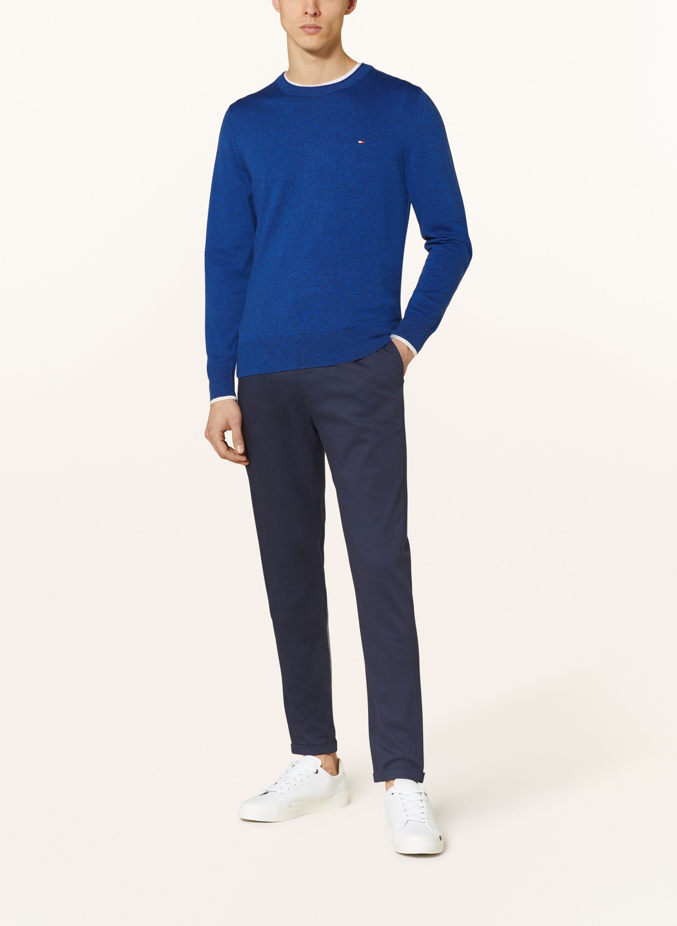 TOMMY HILFIGER Sweater: BLUE