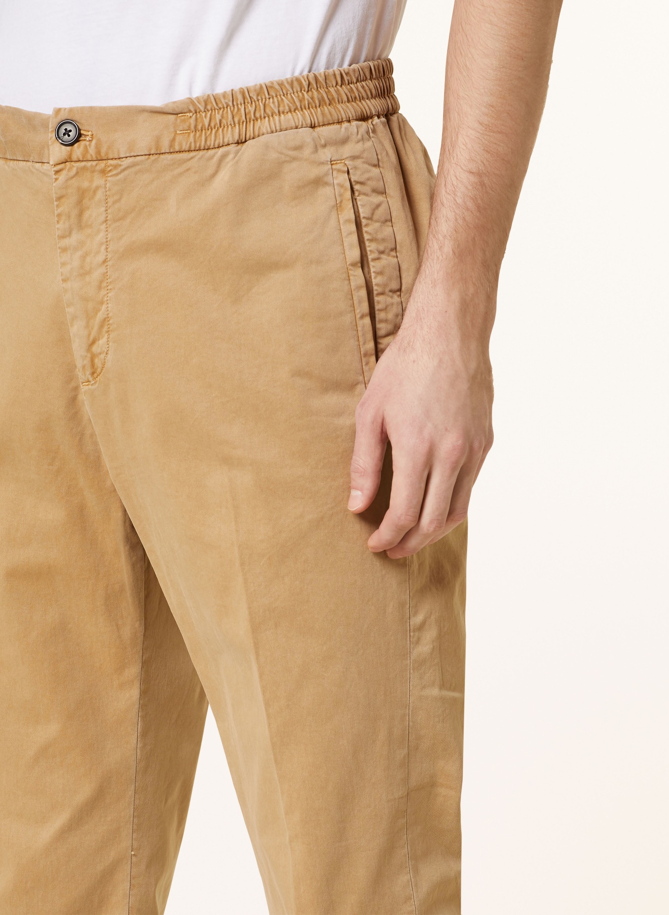 TOMMY HILFIGER Chinos HARLEM relaxed tapered fit, Color: KHAKI (Image 5)