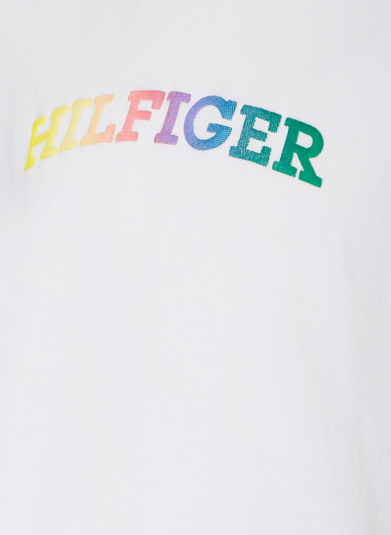 TOMMY HILFIGER T-Shirt, Farbe: WEISS/ GELB/ BLAU (Bild 3)