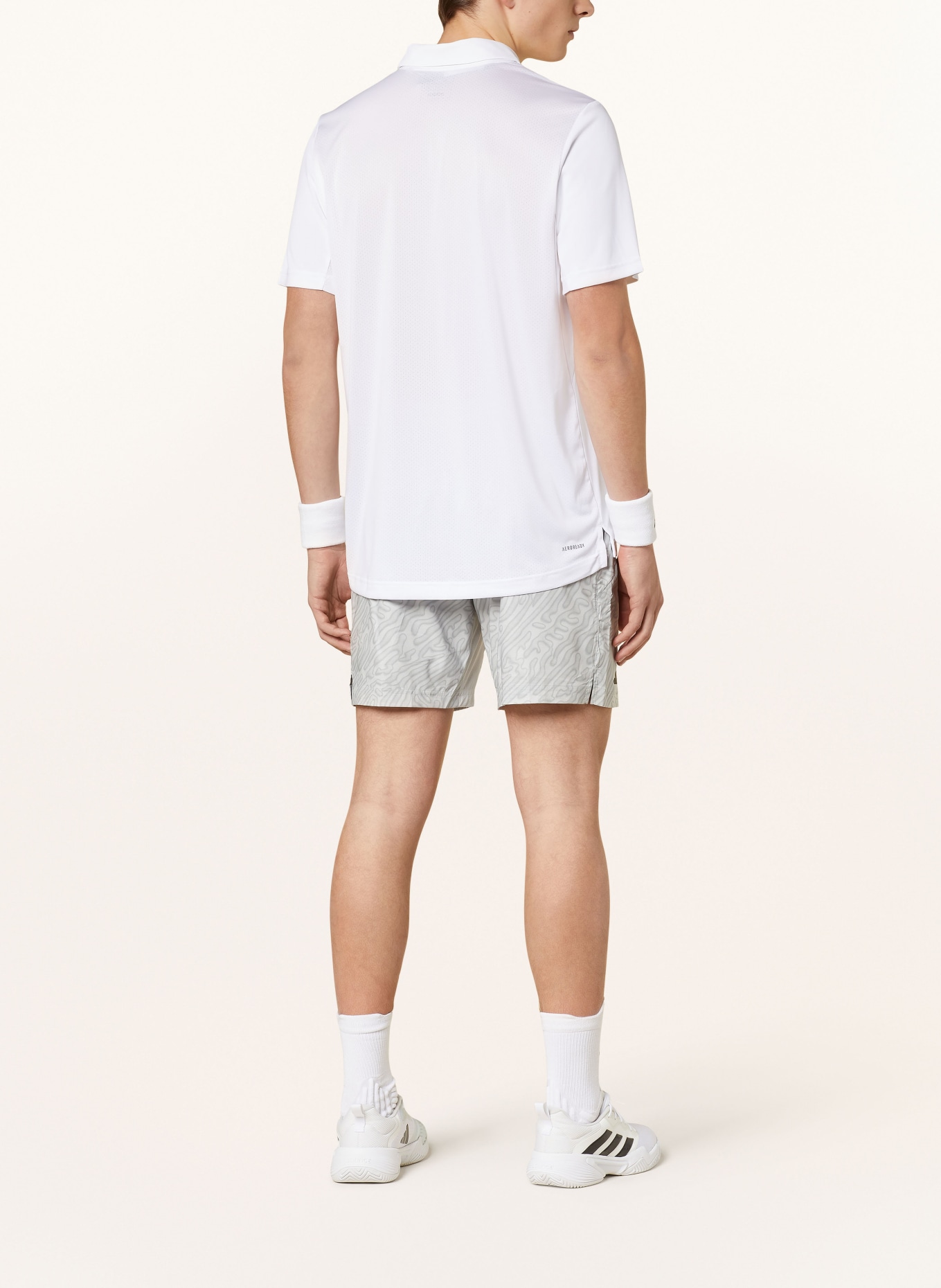 adidas Tennis shorts ERGO, Color: LIGHT GRAY/ GRAY (Image 4)