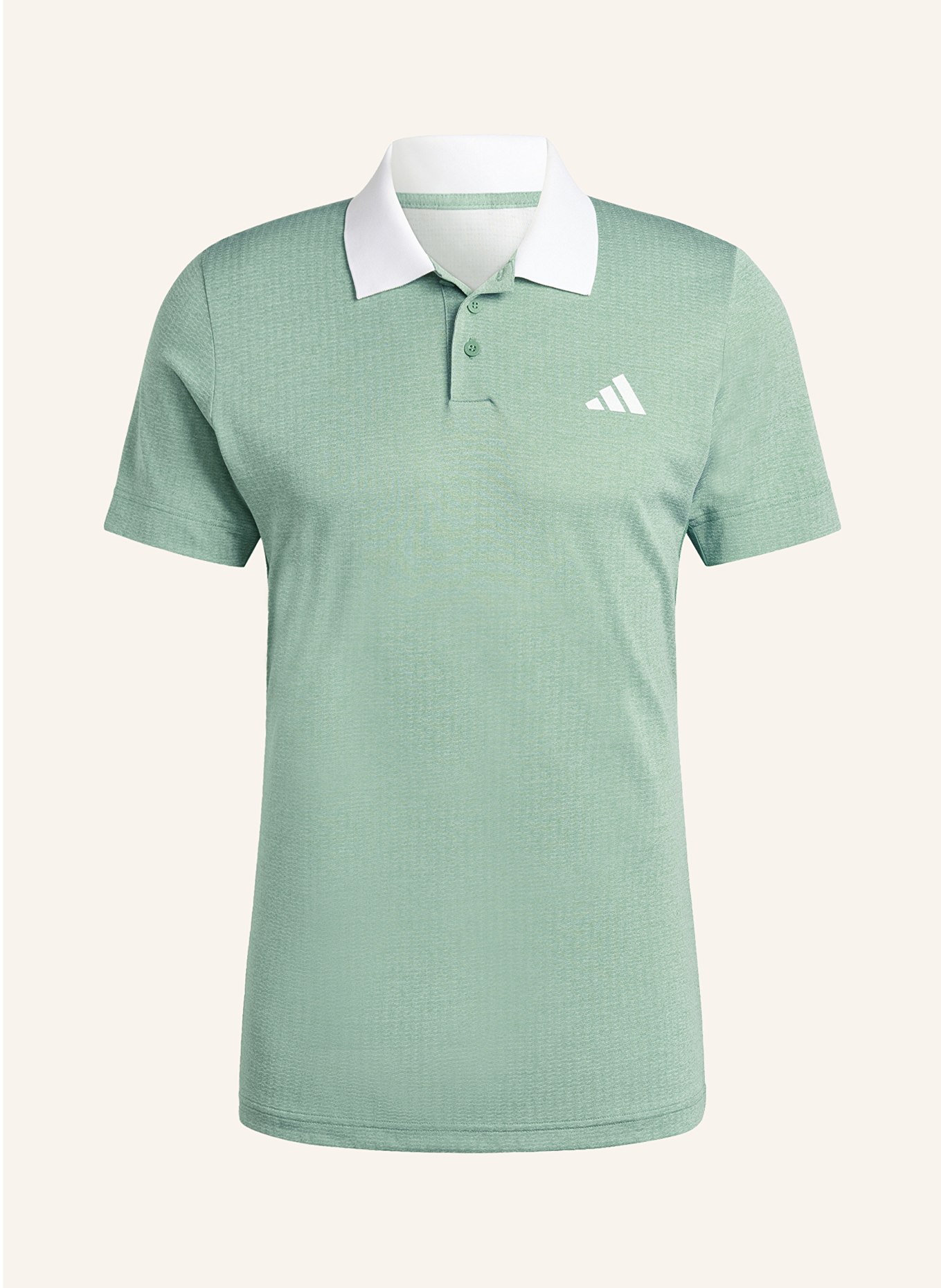 adidas Performance polo shirt FREELIFT regular fit, Color: LIGHT GREEN/ WHITE (Image 1)