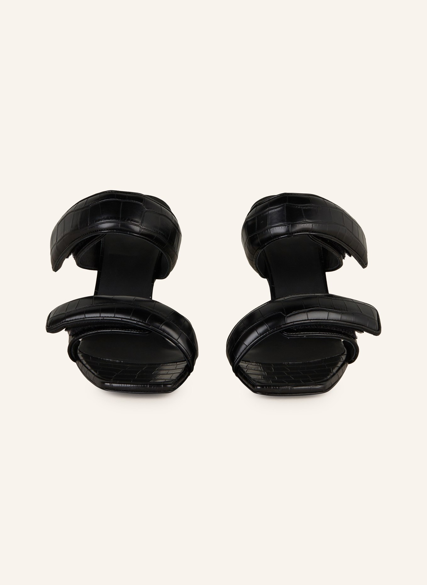 GIA BORGHINI Mules PERNI 03: BLACK