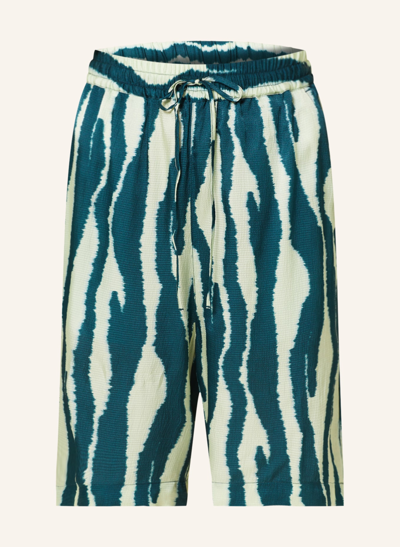 CLOSED Shorts, Farbe: PETROL/ HELLGRÜN (Bild 1)