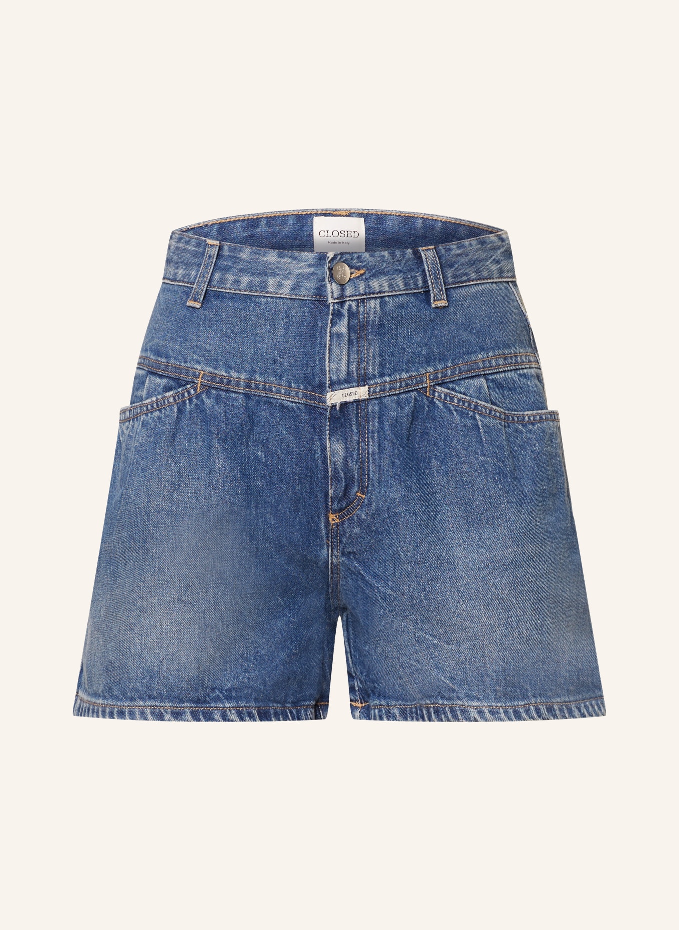 CLOSED Szorty jeansowe JOCY X, Kolor: MBL MID BLUE (Obrazek 1)