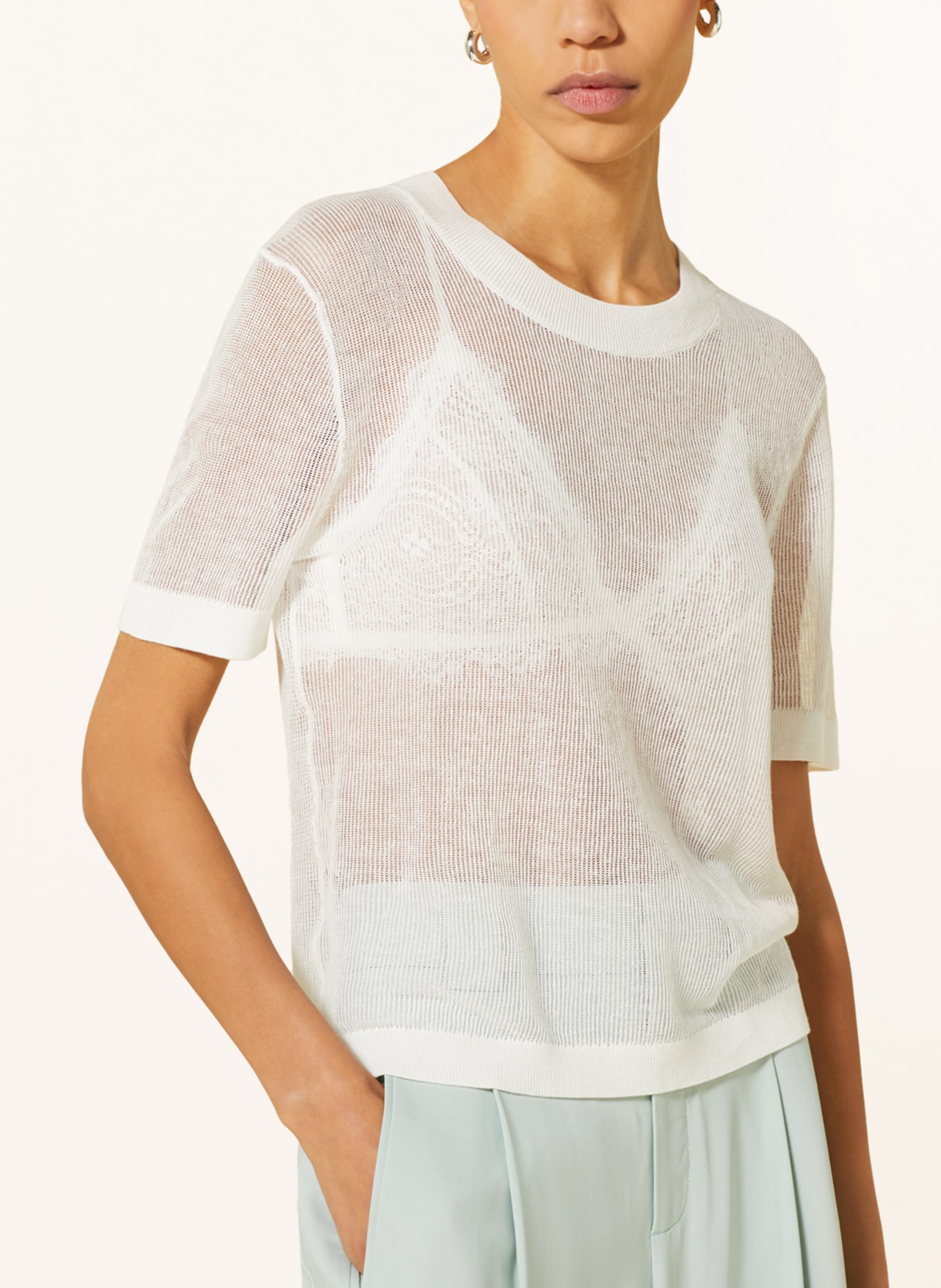 CLOSED Knit shirt, Color: WHITE (Image 4)