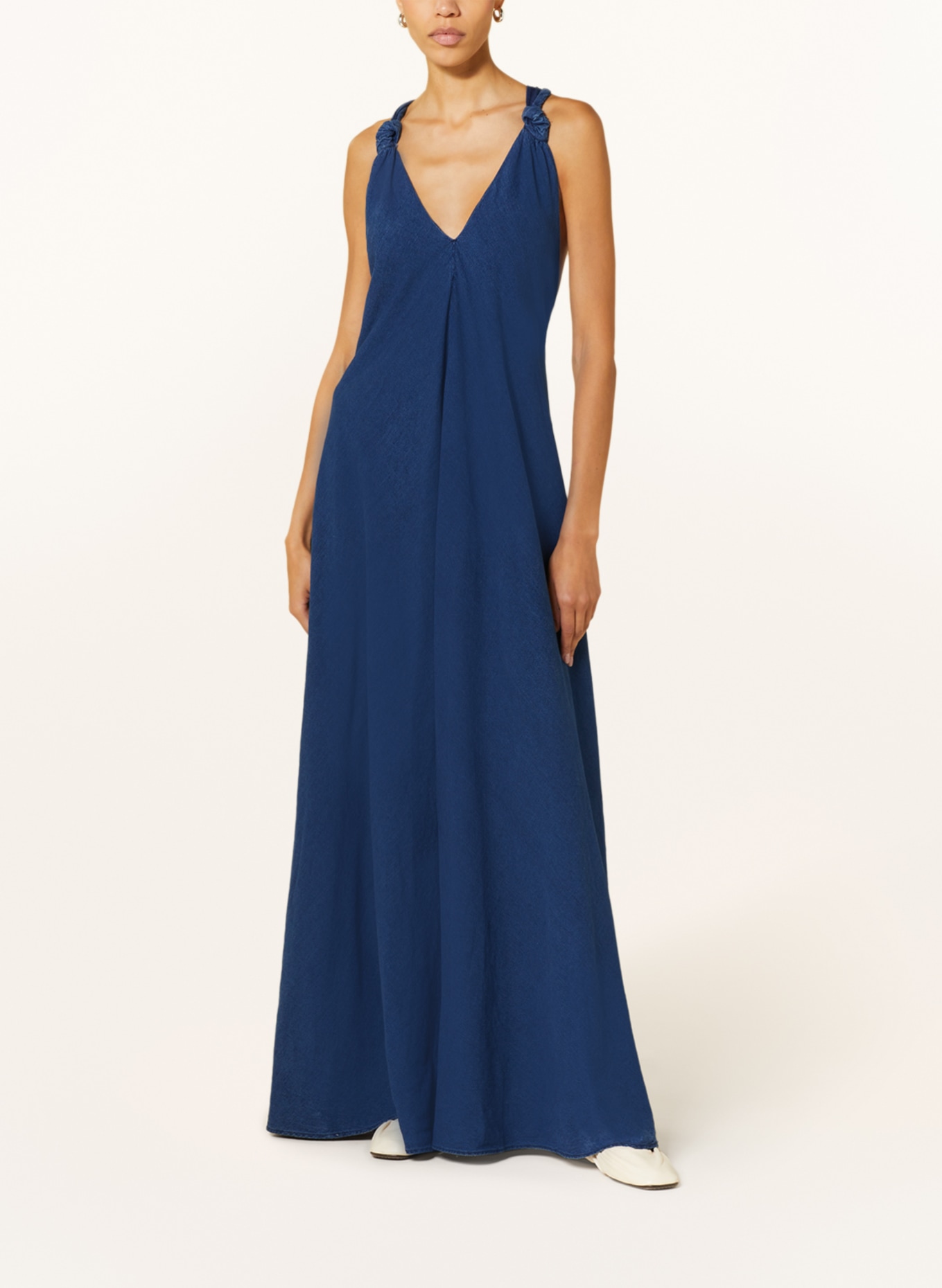 CLOSED Dress in denim look, Color: DARK BLUE (Image 2)